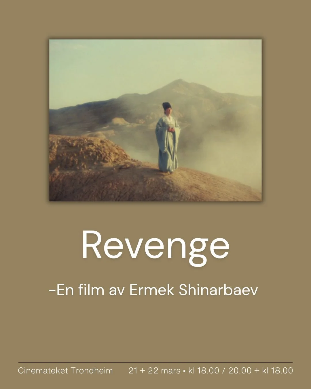 Revenge er en av de tre filmene du kan se under Kasakhstansk nyb&oslash;lge filmfest til helga! Les om filmen, og se hele programmet her🎞️🎬😊