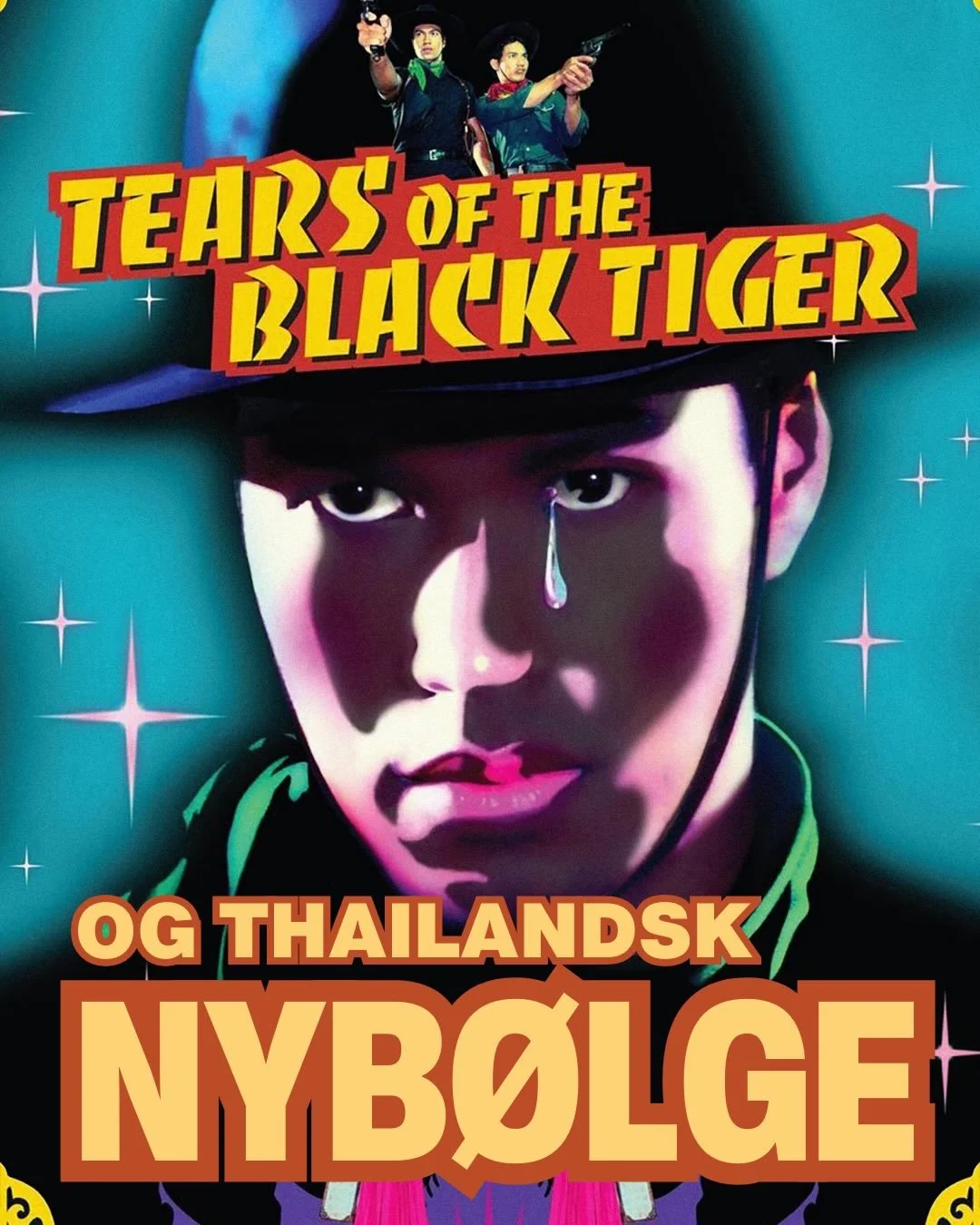 🐅 Tears of the Black Tiger 🐅
Visning p&aring; Cinemateket 8. april- klokken 18.00. 
Visningen er gratis for medlemmer 😊 
Ses til filmen 🍿🎬