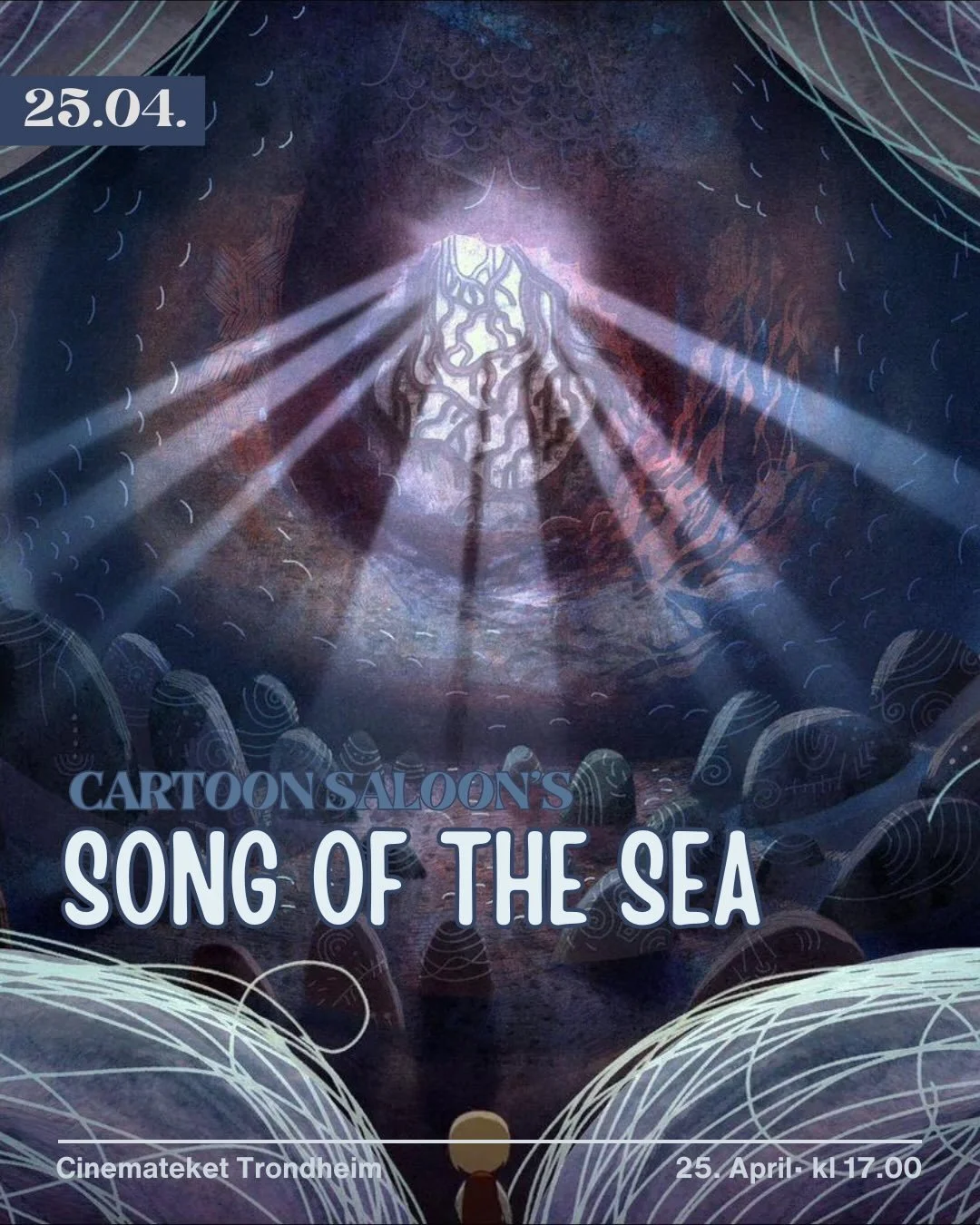 Andre film i Cartoon Saloon&rsquo;s Irish Folklore Trilogy- Song of the Sea 🌊 Visning p&aring; l&oslash;rdag klokken 17.00 p&aring; Cinemateket🍿🎬🇮🇪✨