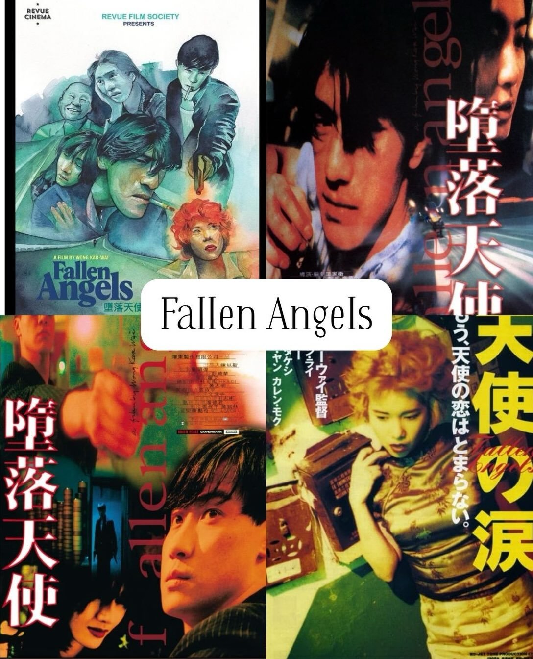 I forbindelse med v&aring;rt arrangement HongKong lament p&aring; l&oslash;rdag, viser vi Falle Angels som film nummer to for kvelden🎬 Chungking Express vises f&oslash;rst klokken 17.00, deretter Fallen Angels klokken 19.30. Velkommen til en kveld f