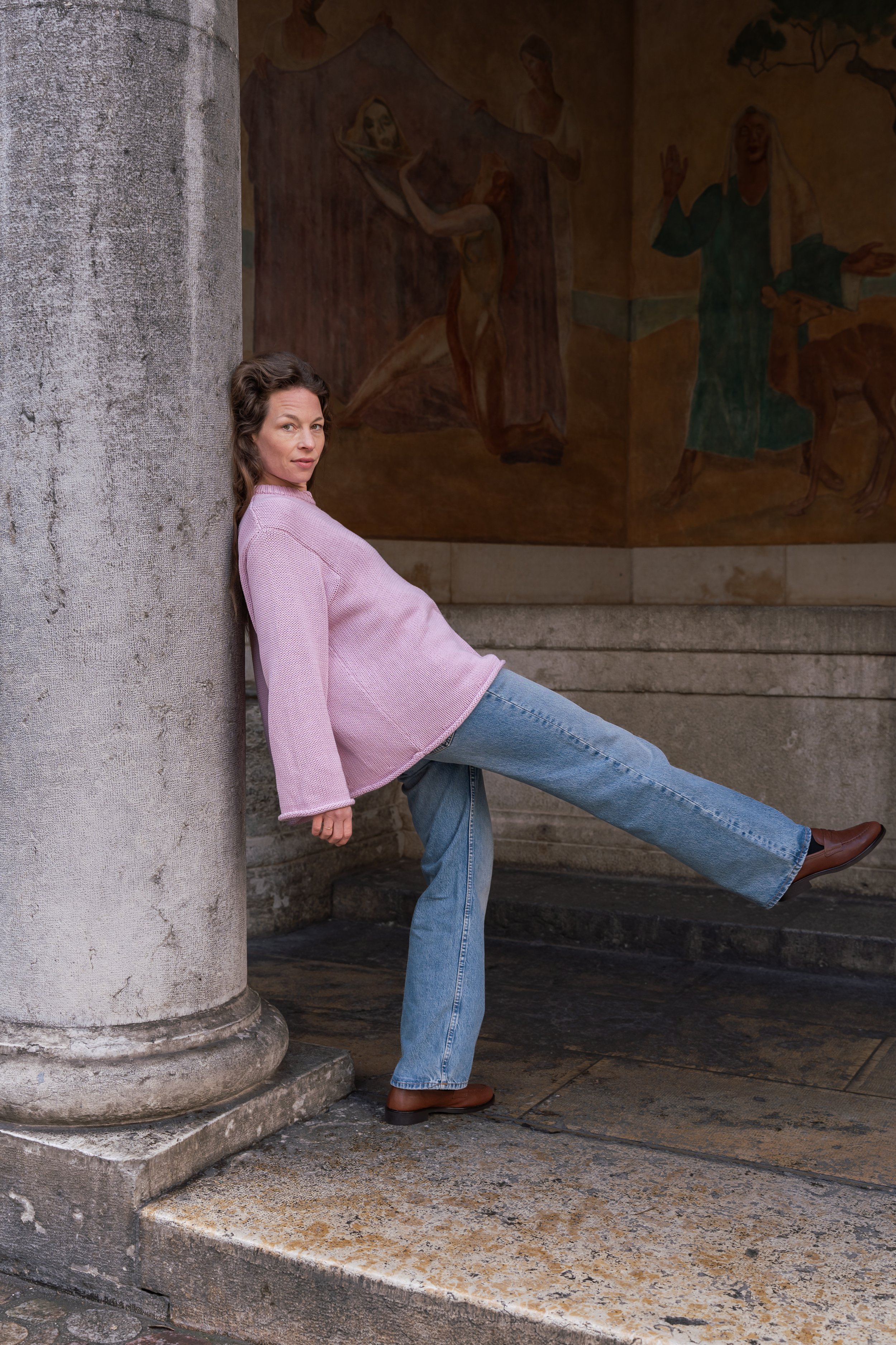 Anna Rossinelli in RRREVOLVE Fair Fashion in Basel