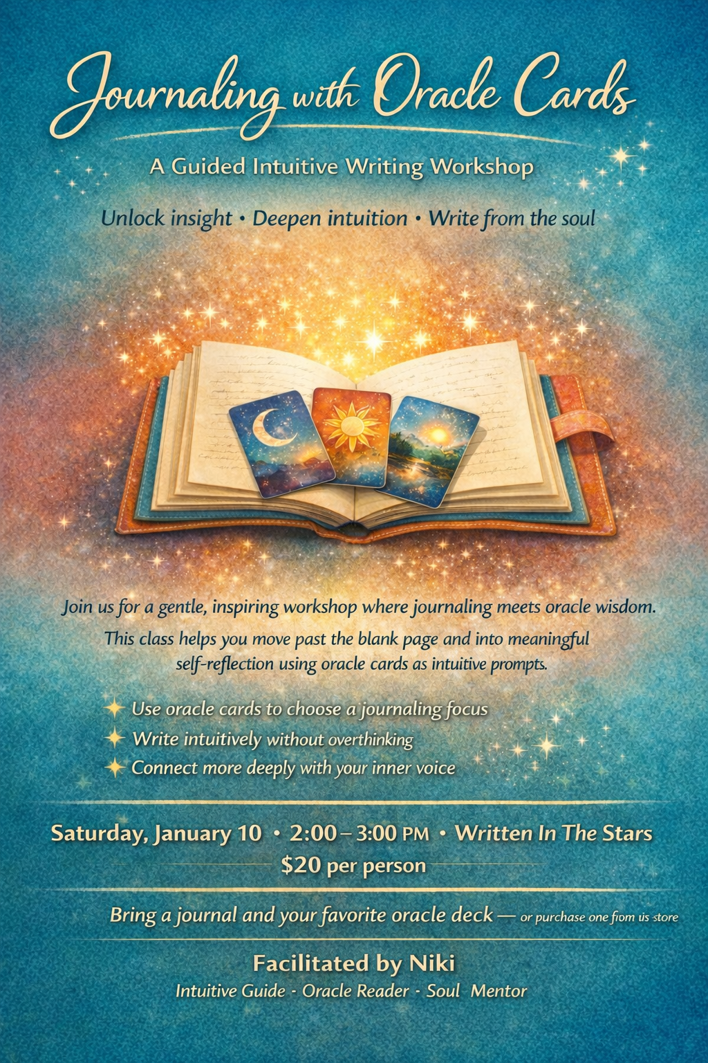 How to Effectively Journal with Oracle Cards