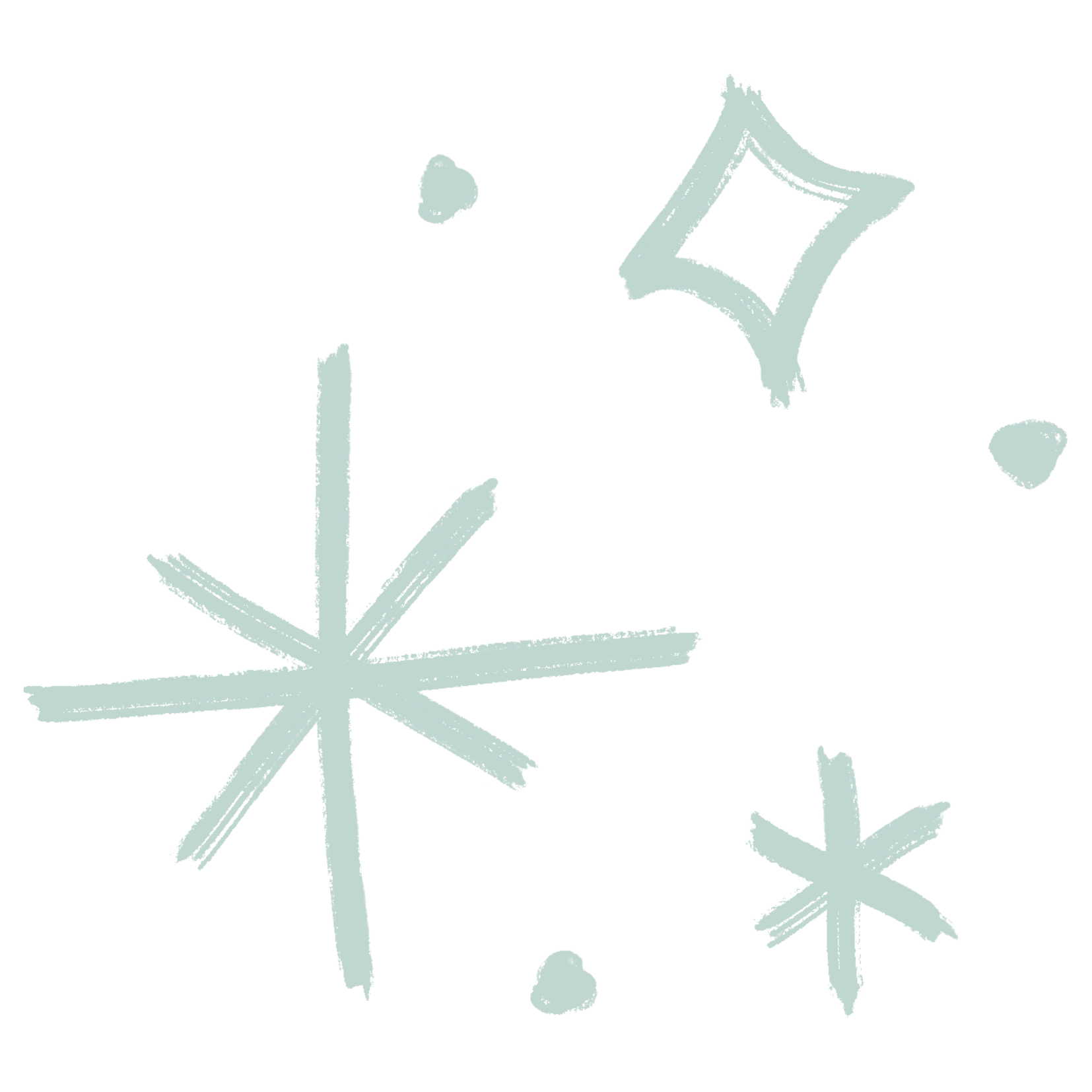 Light blue star-shaped and diamond-shaped balloons and confetti against a black background.