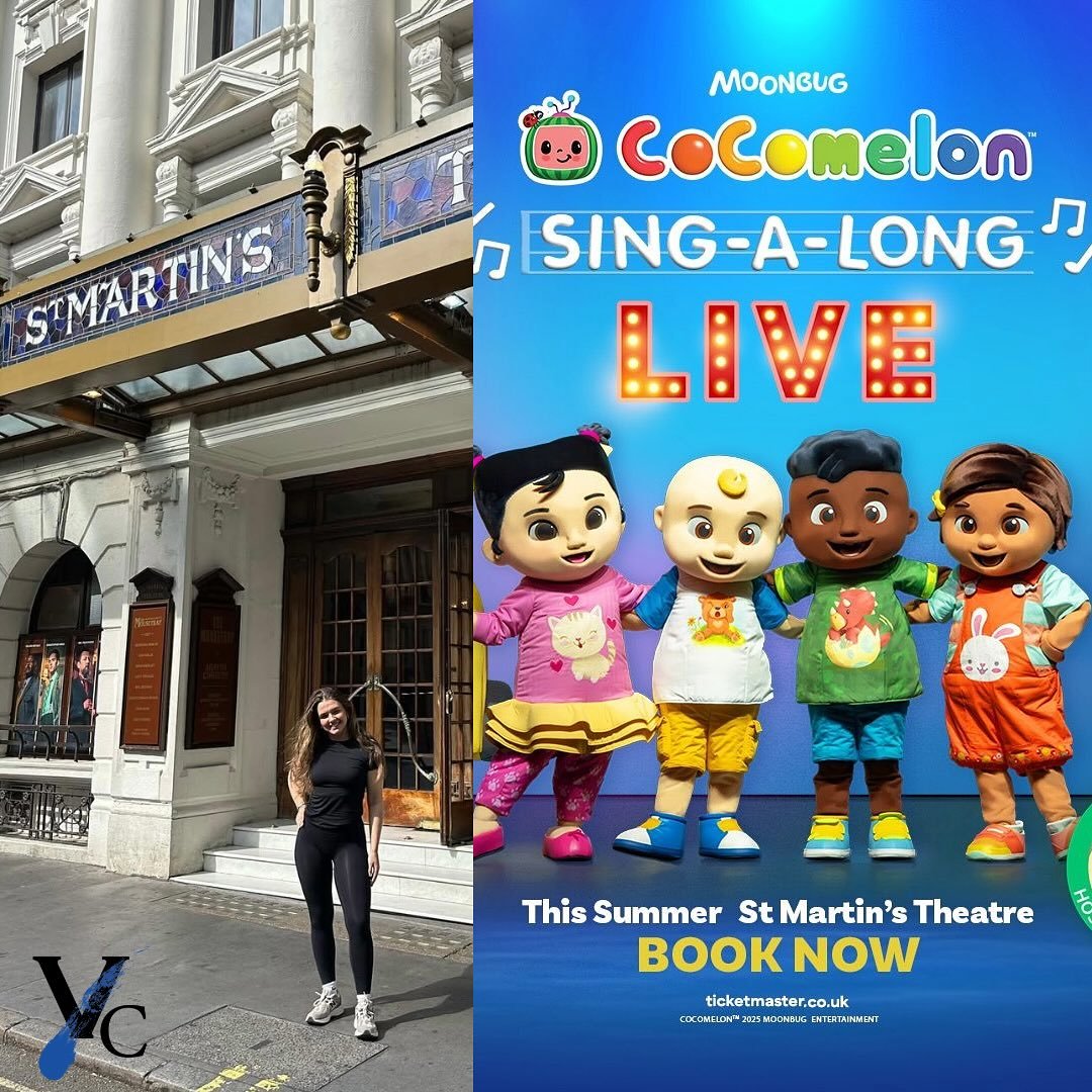 WEST END DEBUT 💥
Tomorrow, the wonderful Rebecca Curbelo Validviva (@rebeccacurbelovaldivia) makes her West End debut at the iconic St Martin’s Theatre, London—spending her summer with none other than JJ in CoComelon Sing-Along Live (@co