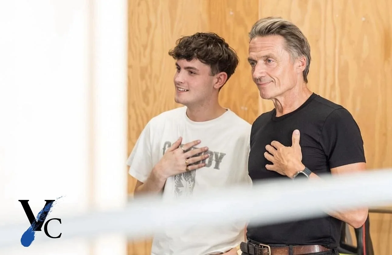 👕 Today is going to be a good day and here’s why… Check out our very own RHYS HOPKINS (@rhys.hopk) in the rehearsal room for Connor Murphy in @dehwestend Asia tour.
Rhys opens on the 4th September at the stunning Solaire Theatre in Man