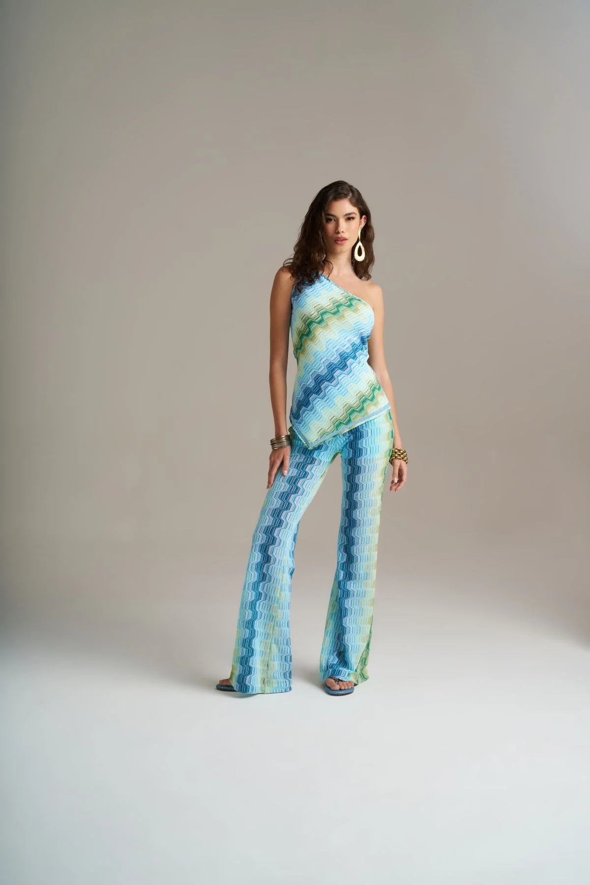 Pantalone a zampa fantasia "5423004" PHO Firenze