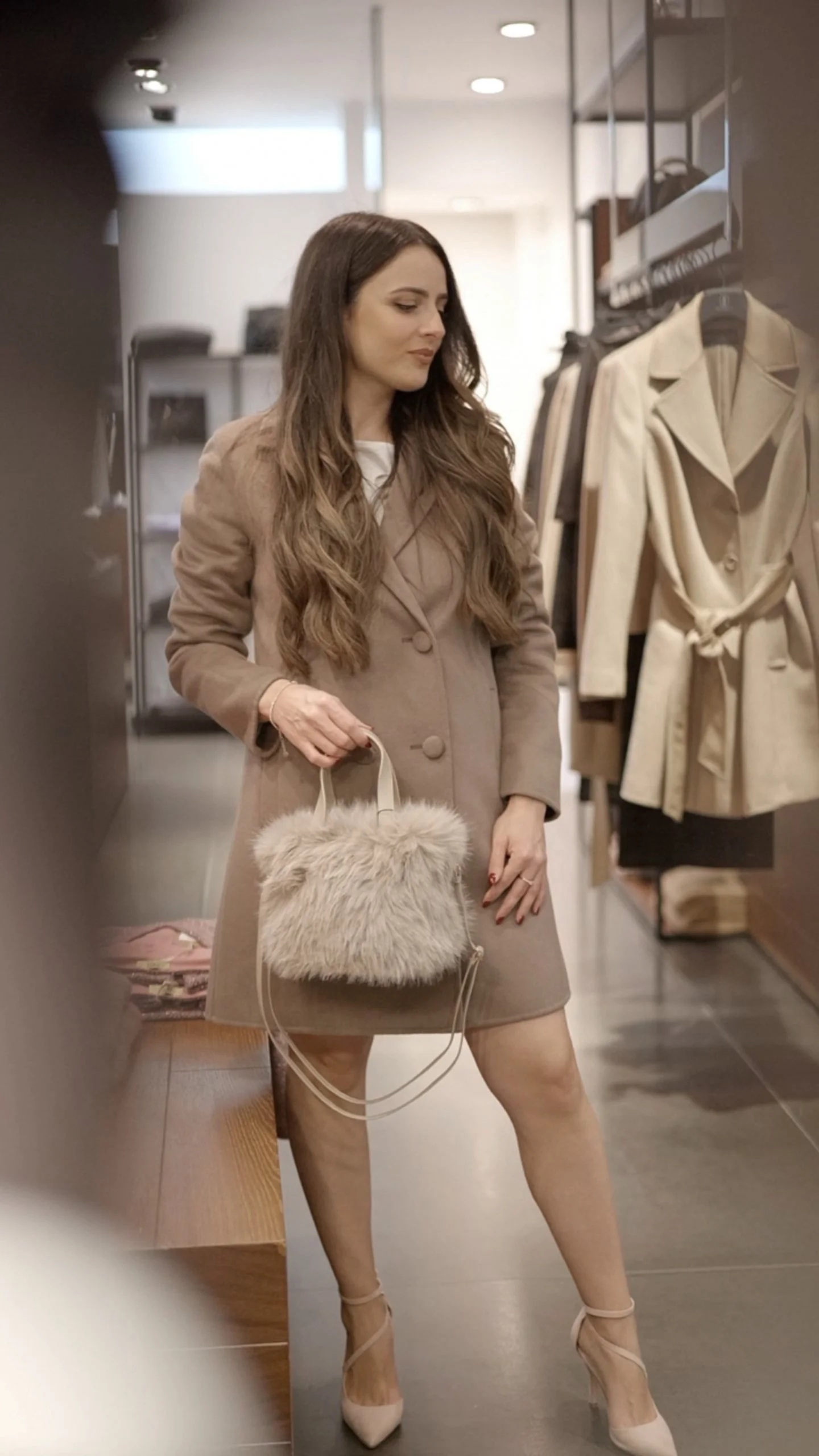 Cappotto midi doppio petto "4324148" PHO Firenze