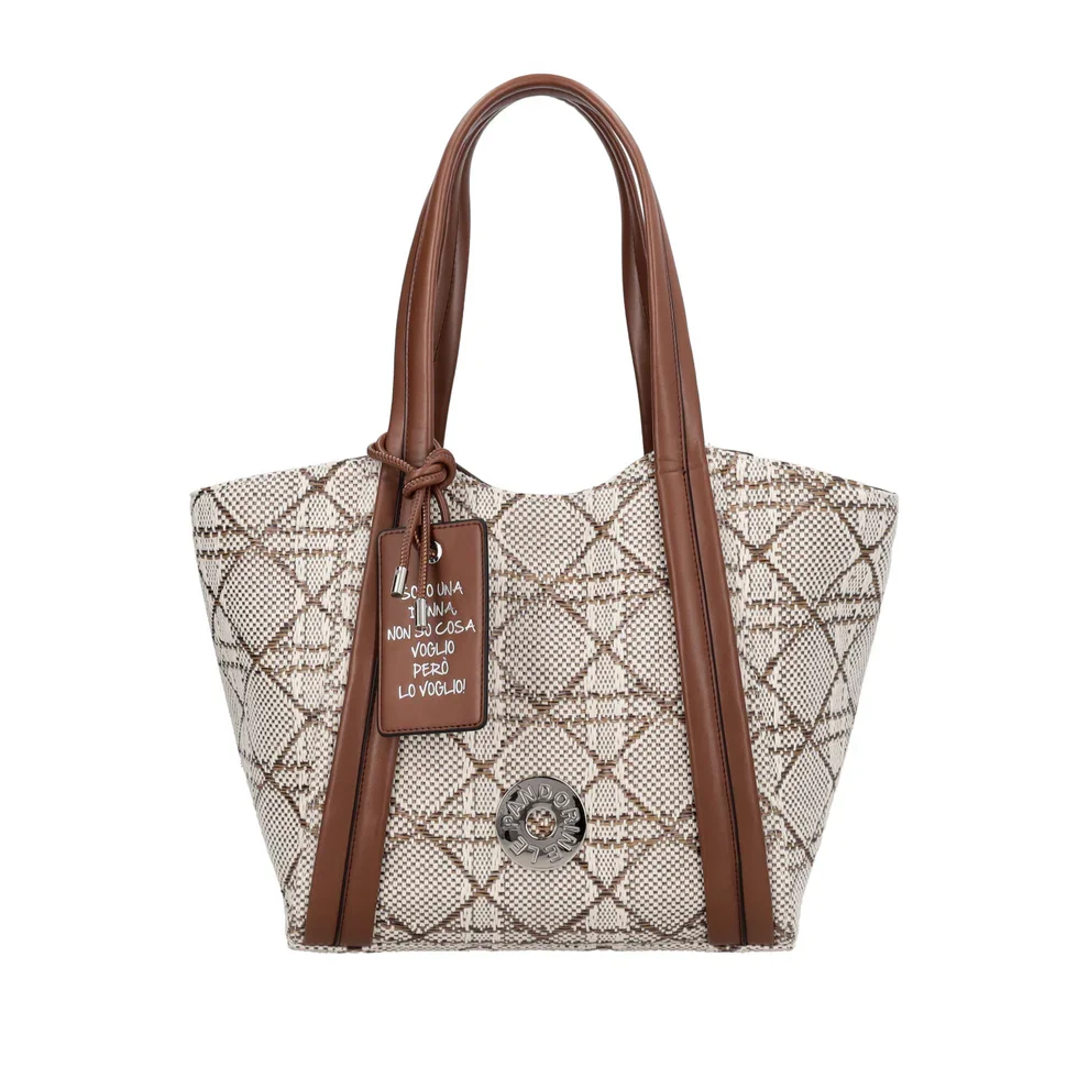 Shopping bag "Texture VICKY"  Le Pandorine
