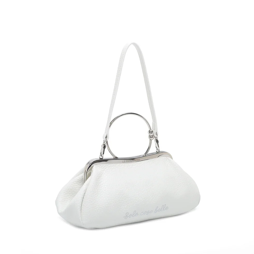 Borsa a mano con manico a cerchio  “Giada” LE PANDORINE