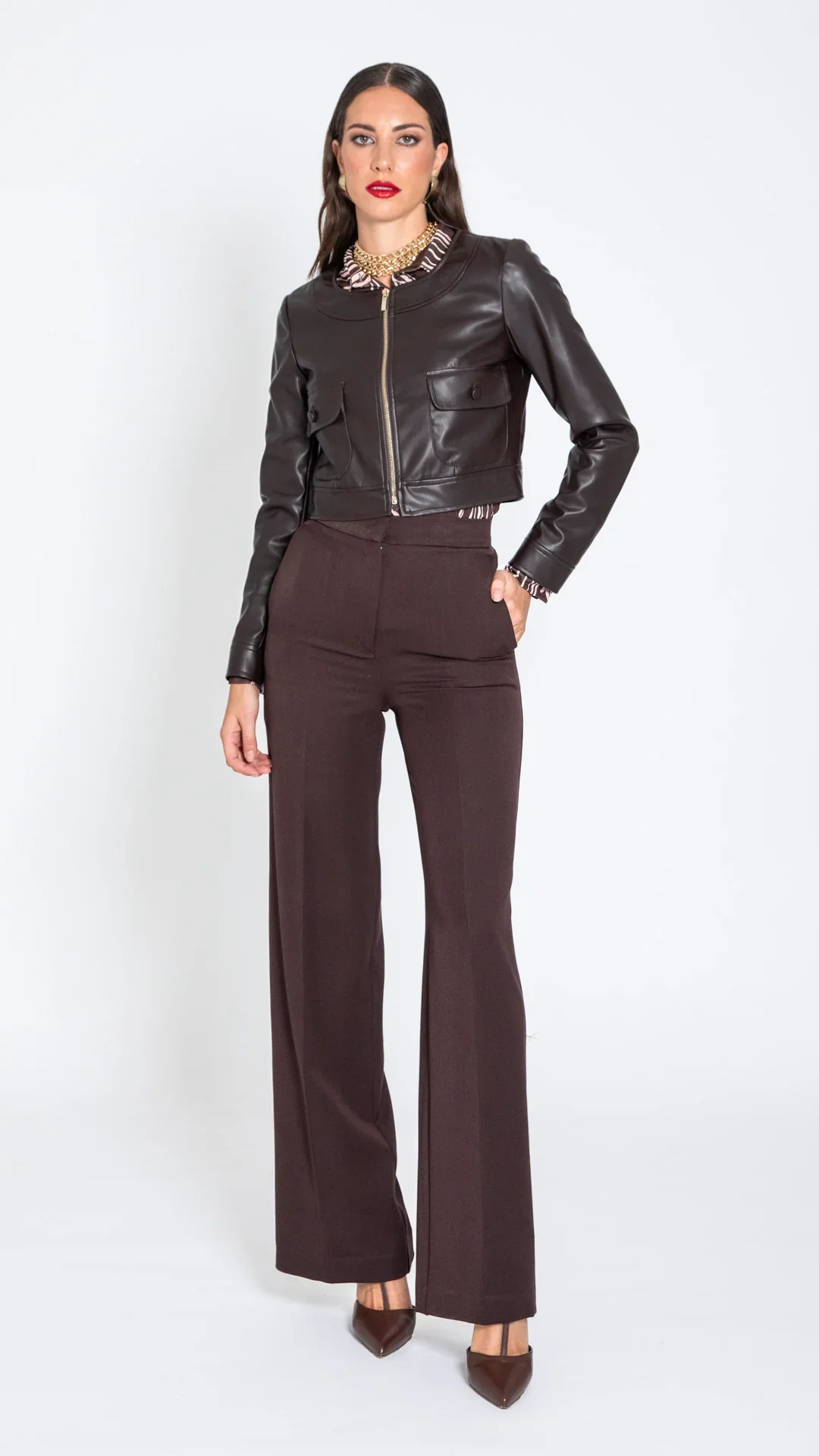 Bolero in ecopelle "Eroe" EDAS