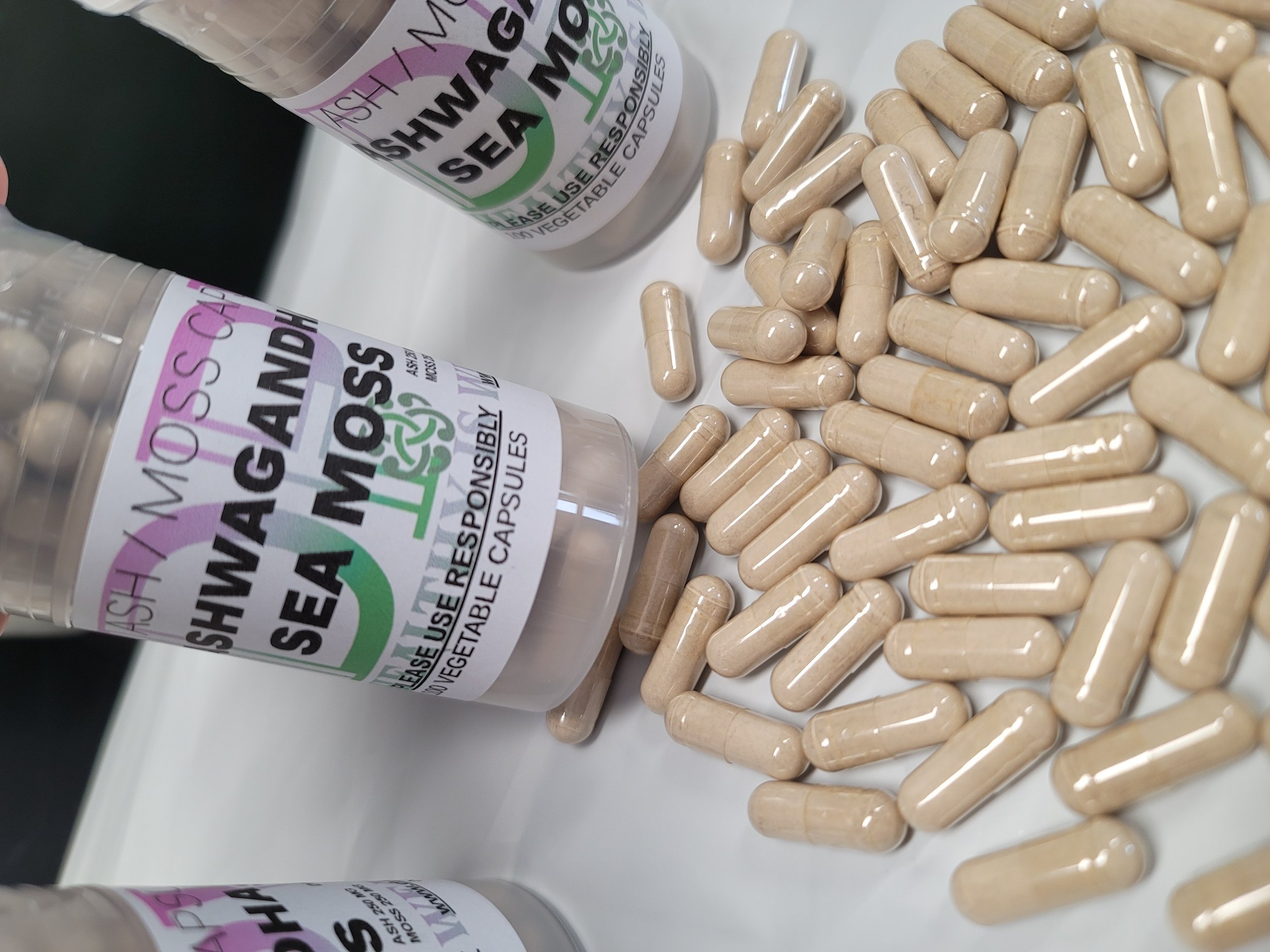 Ashwagandha Sea Moss Capsules