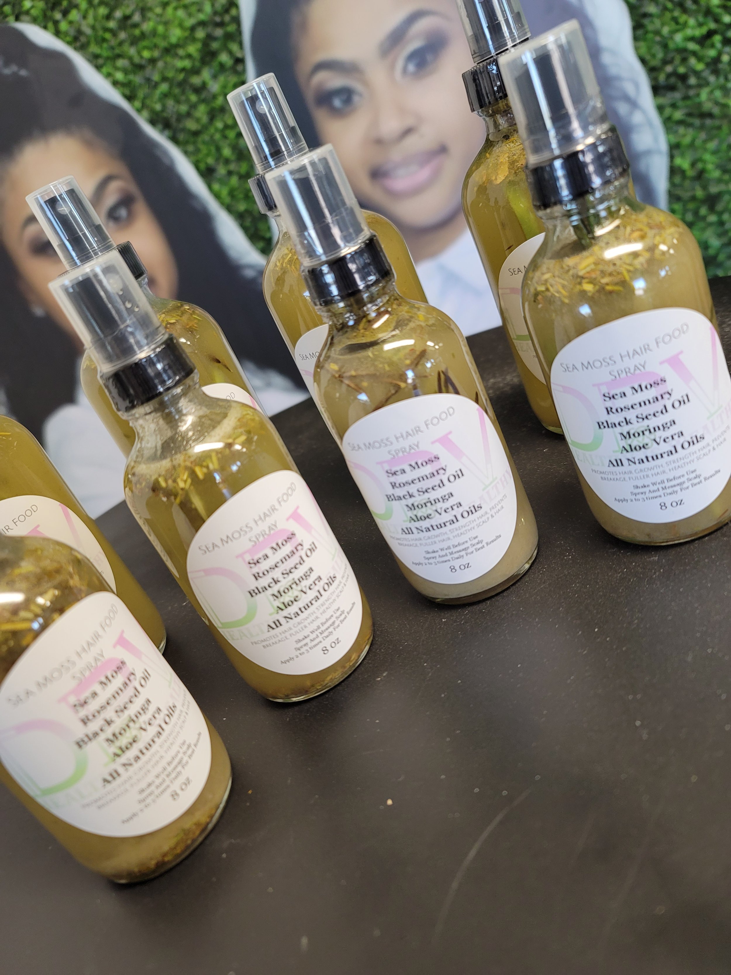 Sea Moss Hair Food Spray 8 oz
