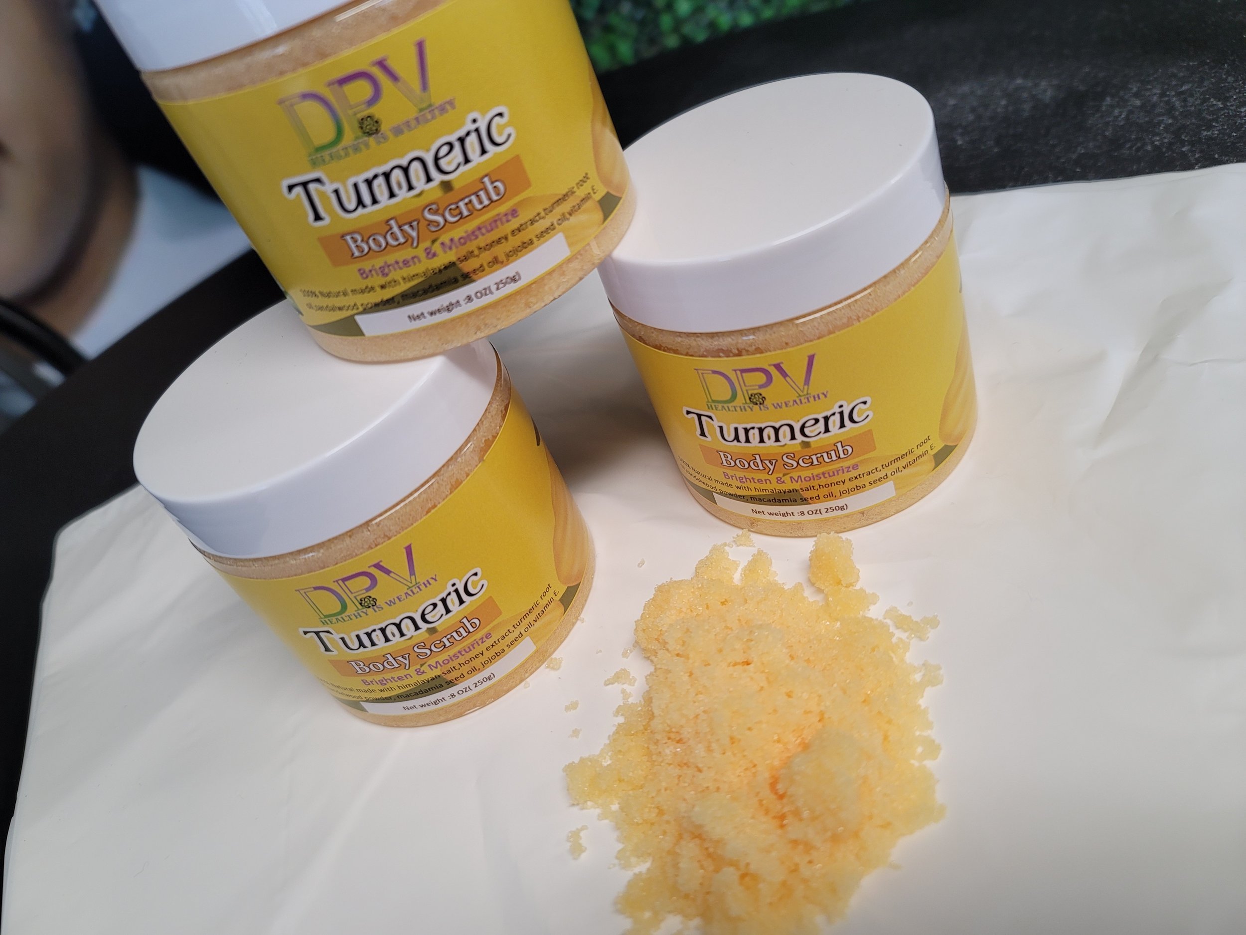 Tumeric Body Scub