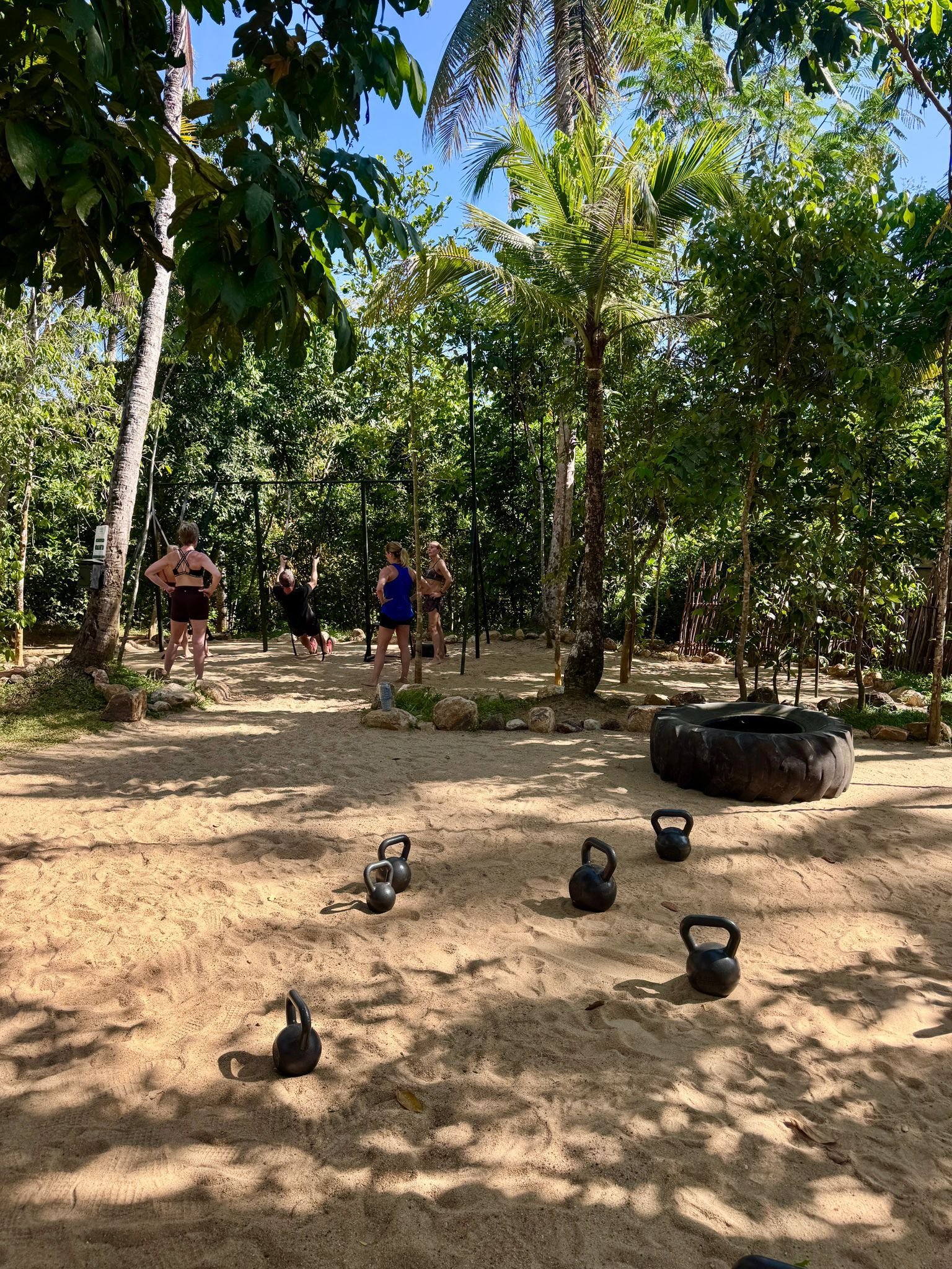 Morning training