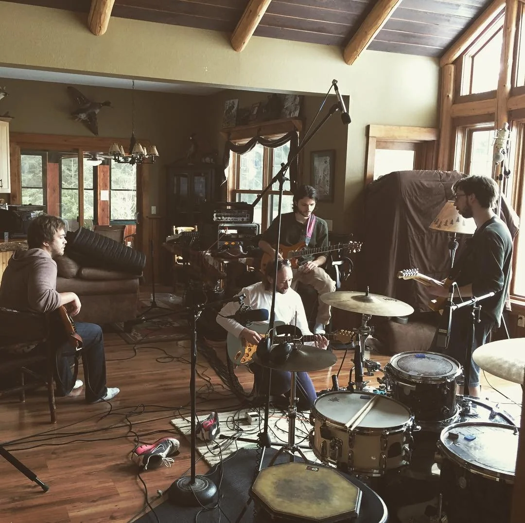 #tbt to being snowed in the #mooncabin #goose #goosetheband @goosetheband