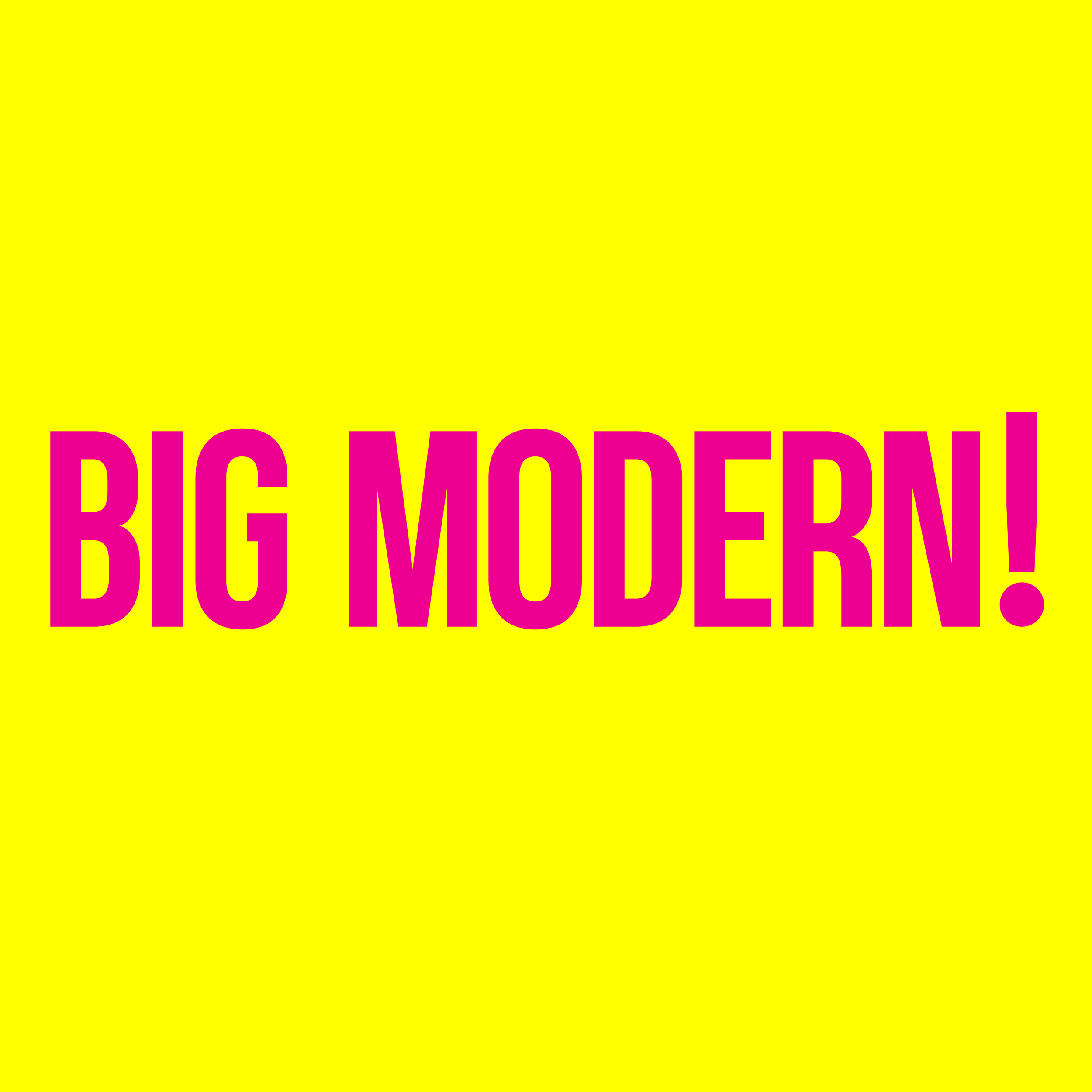 BIG MODERN! (June 12, 2026)