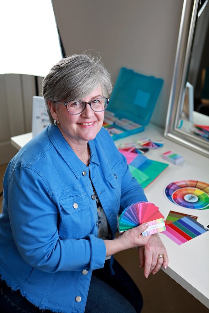Get a personal colour analysis in Ontario with Val.