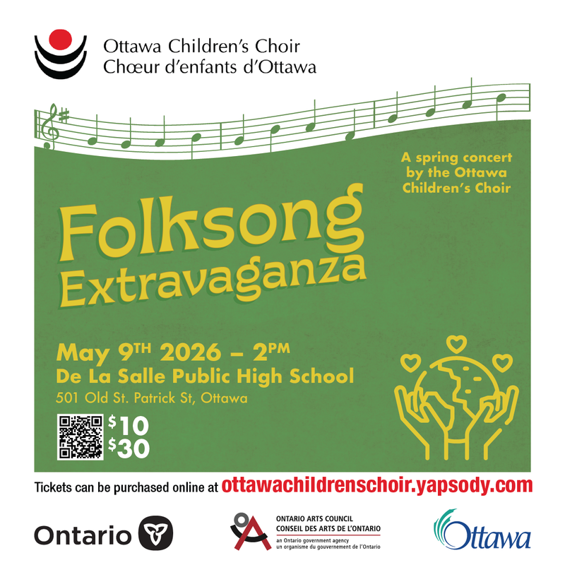 Ottawa Children's Choir: Folksong Extravaganza