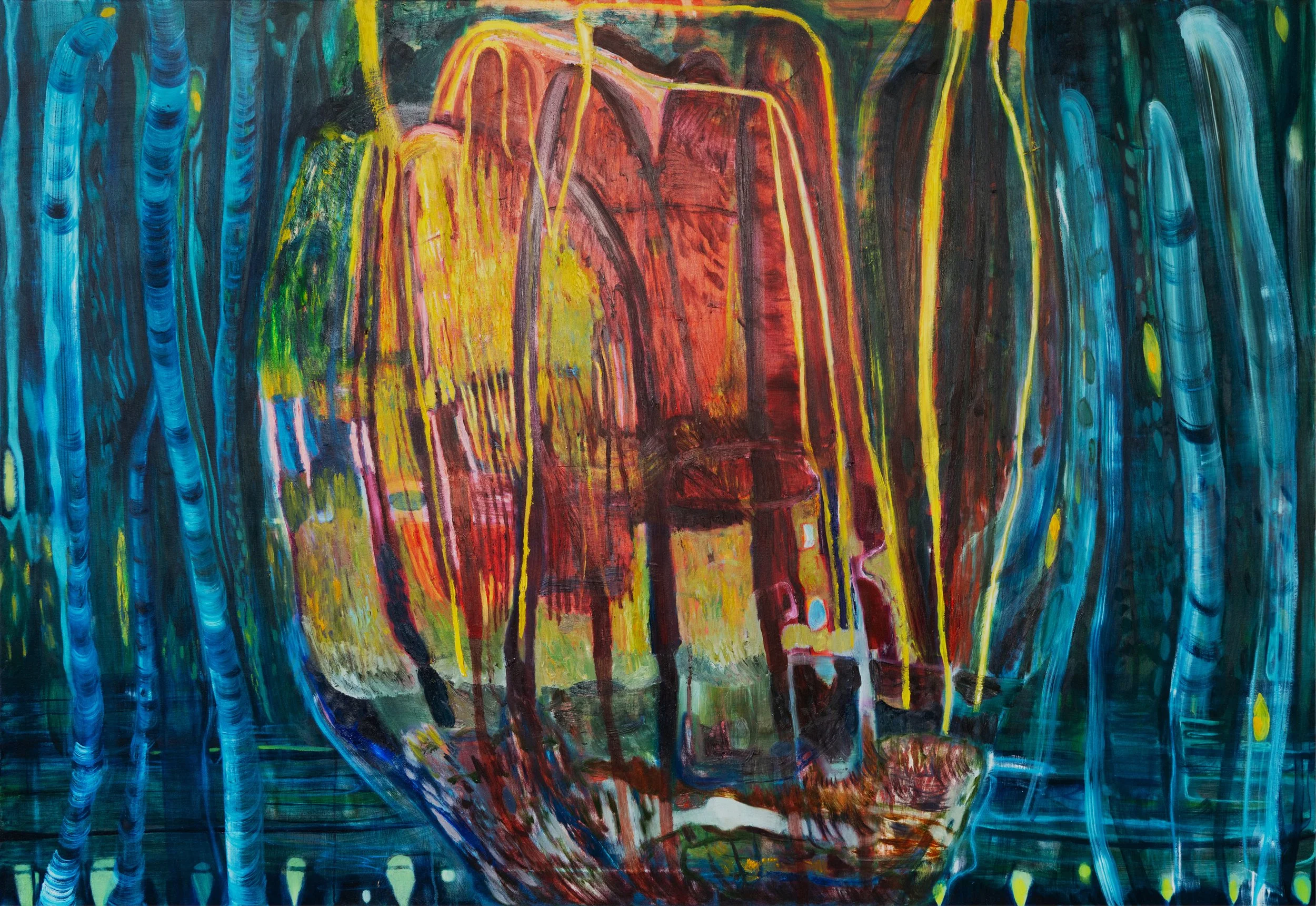 Birth of the Mangrove
 
Oil on canvas
 
127 x 183 cm
 
2025
