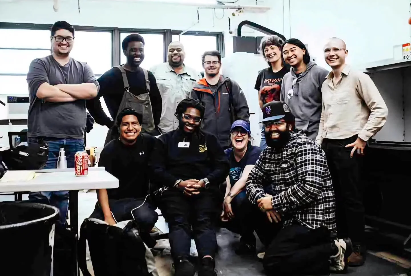 Another class for beginner machinists! It was great to have them at the shop and learning an amazing field to work in #haas #brooklynnavyyard #cncmachining #operator #machineshop #machinist