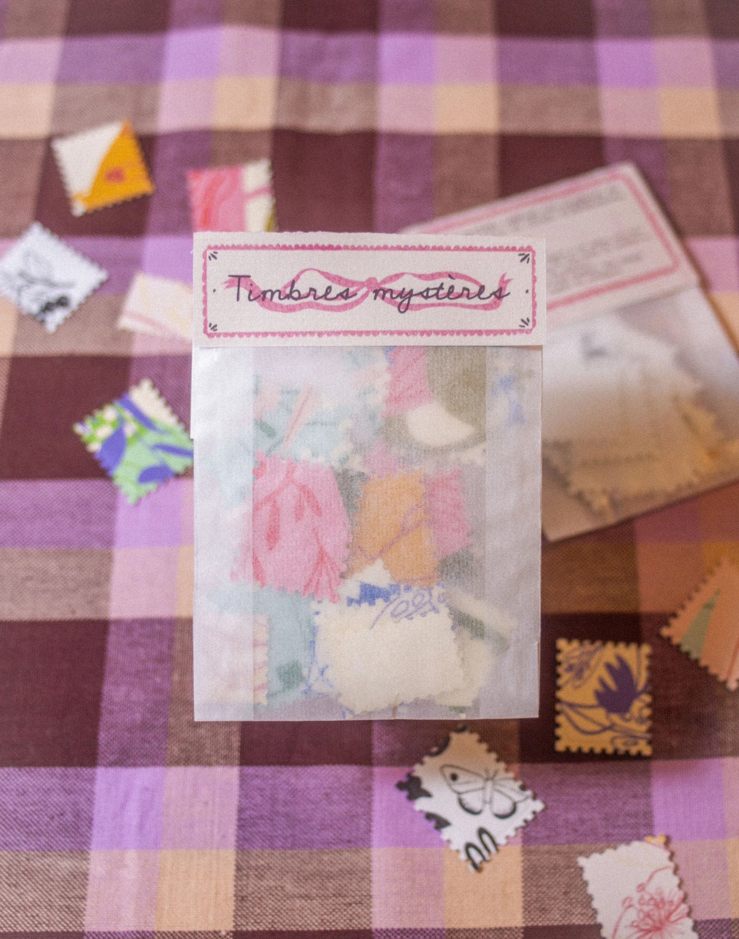 Pochettes timbres mystère