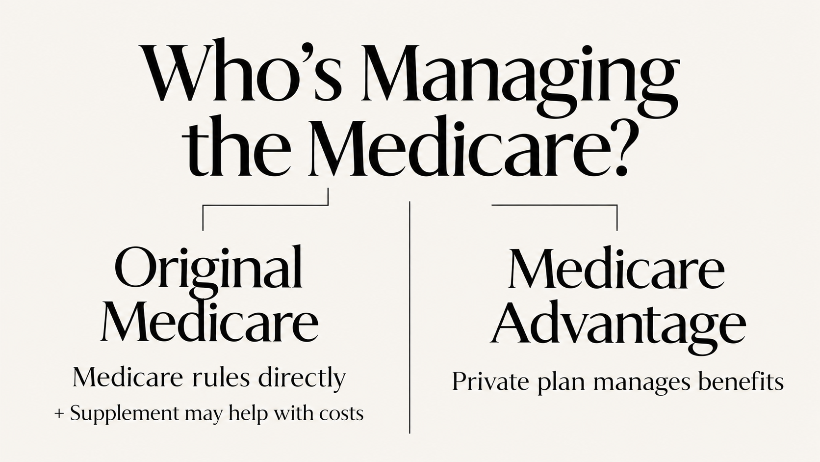 Medicare Advantage vs. Medicare Supplement