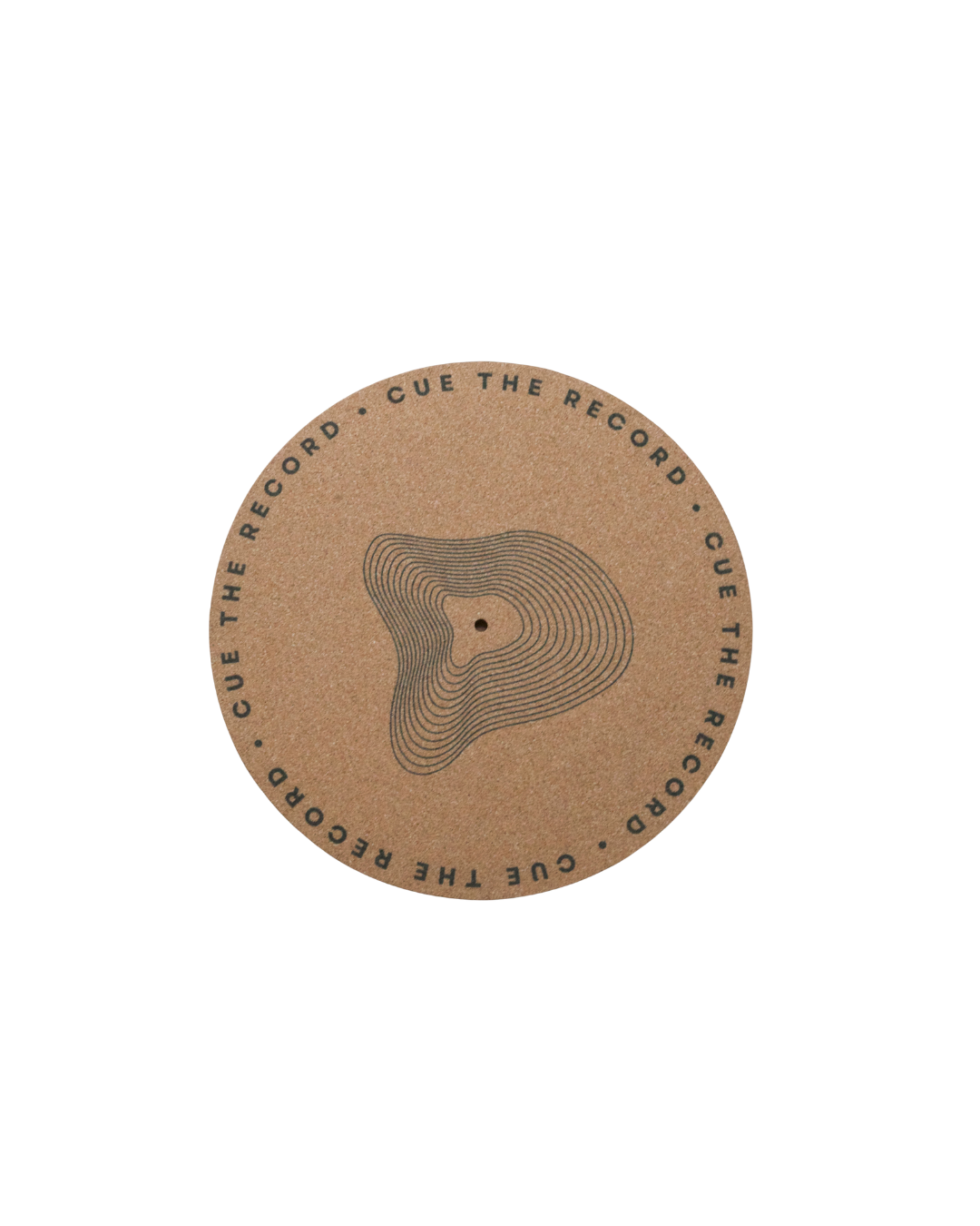 Cue the Record Slipmat – Concept #1 (Cork)