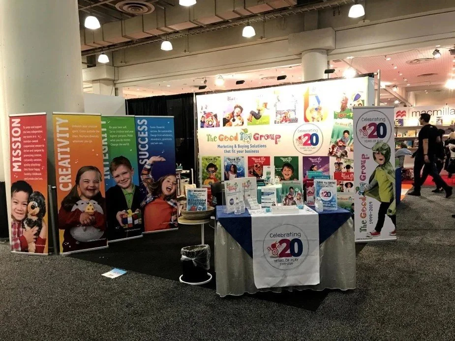 The Good Toy Group | Trade Show Graphics