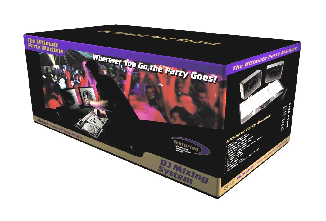 Numark Industries DJ Equipment Packaging