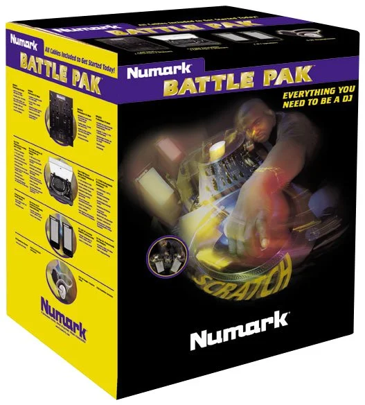 Numark Industries DJ Equipment Packaging
