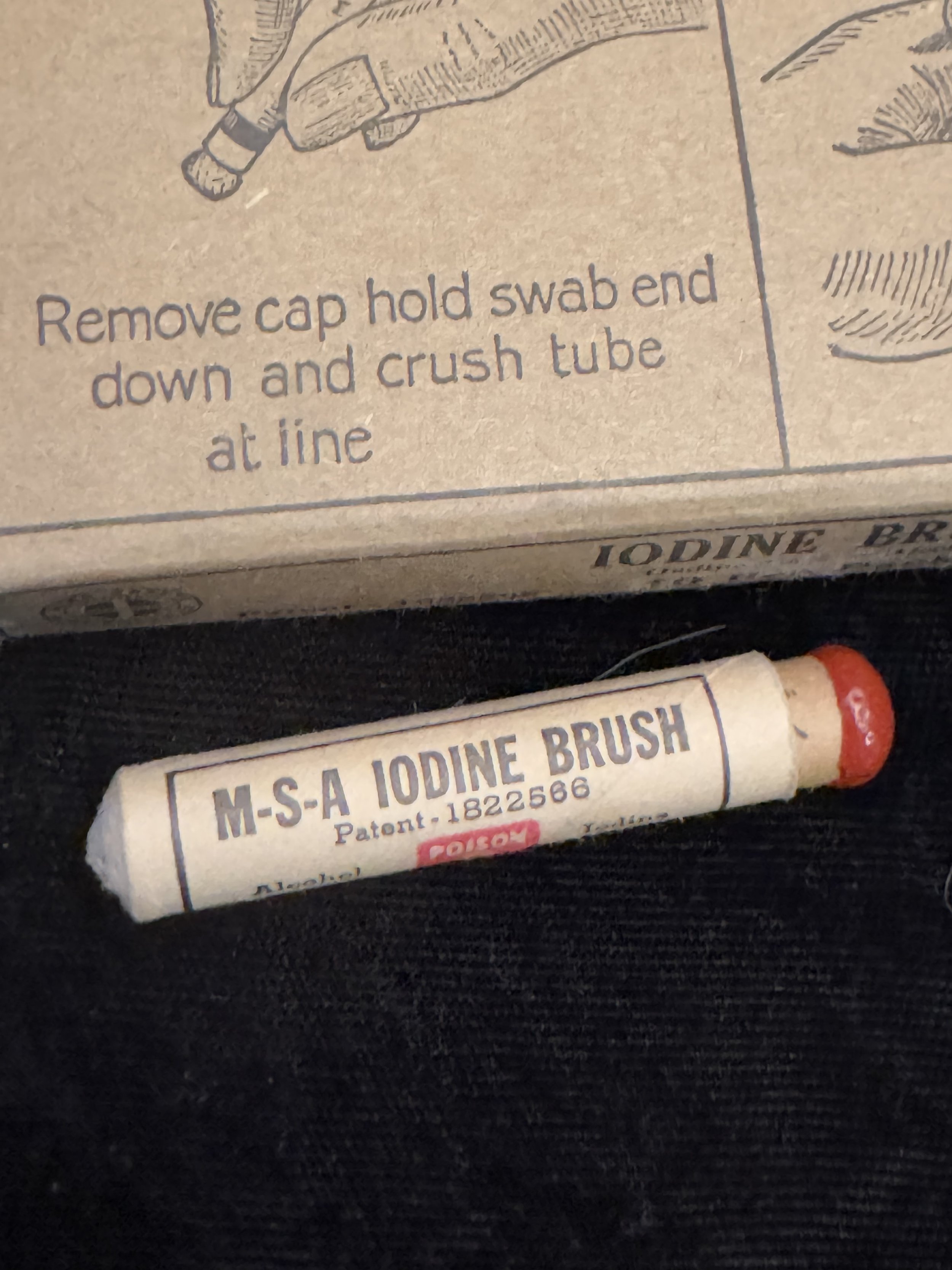 (6) Vintage MSA First Aid kits