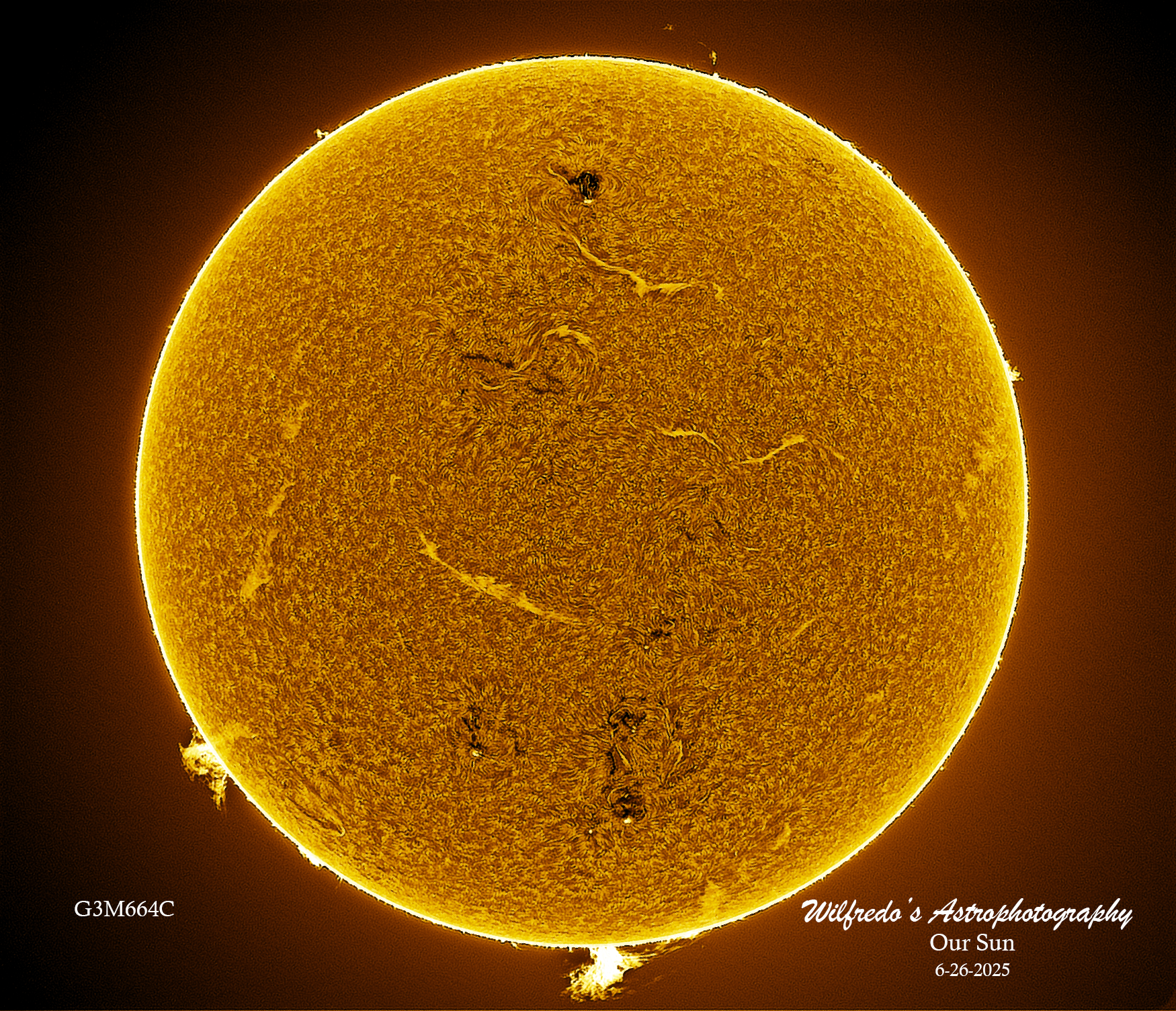 Our Sun ToupTek G3M664C June 26 2025.png
