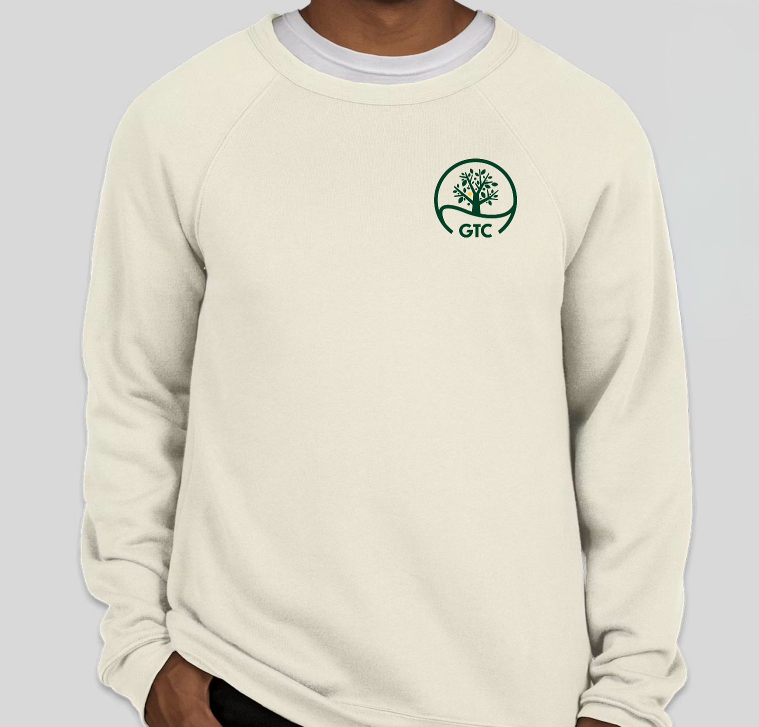 GTC 2026 Embroidered Bella + Canvas Ultra Soft Crewneck Sweatshirt - Natural