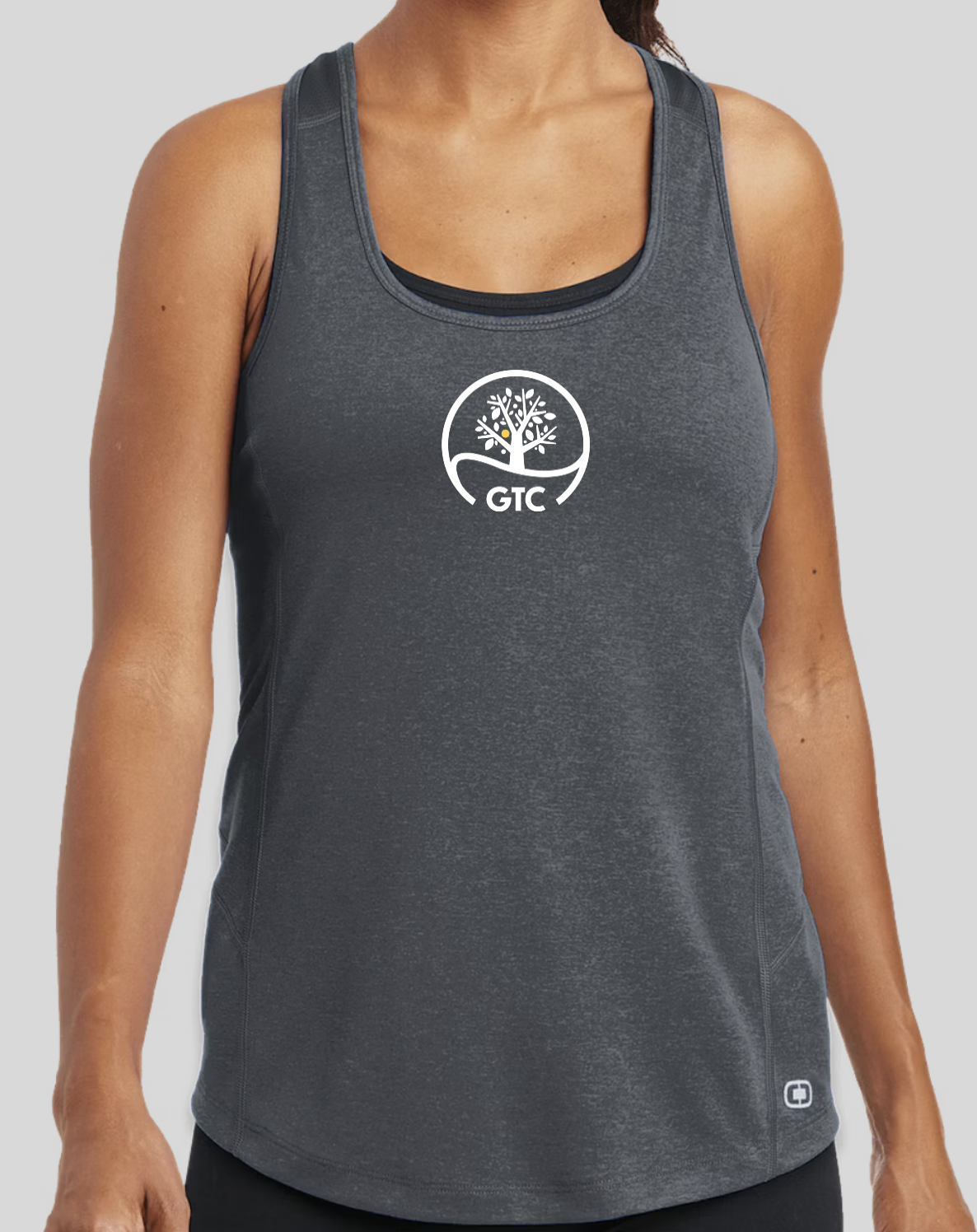 Women's 2026 GTC Ogio Endurance Pulse Racerback Tank - Grey