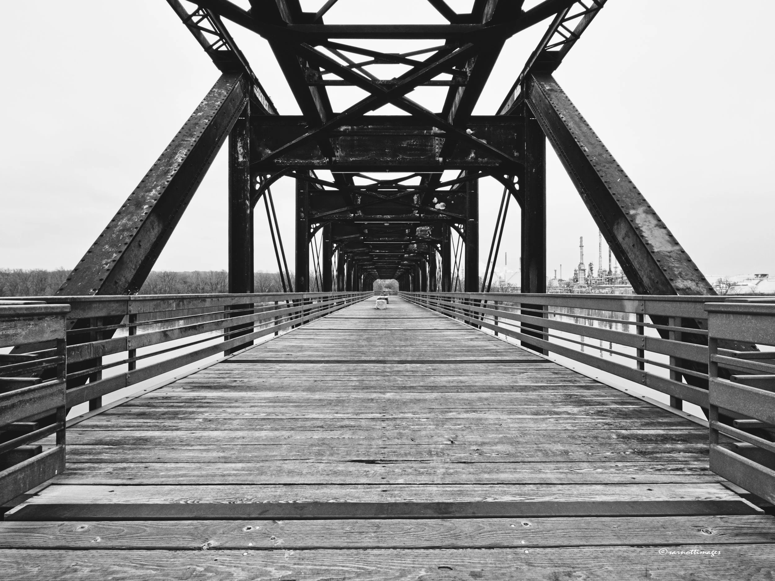Rock Island Swing Bridge, Inver Grove Heights, Minnesota