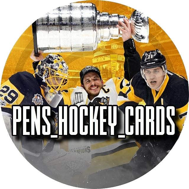 Pens Hockey players with Stanley cup