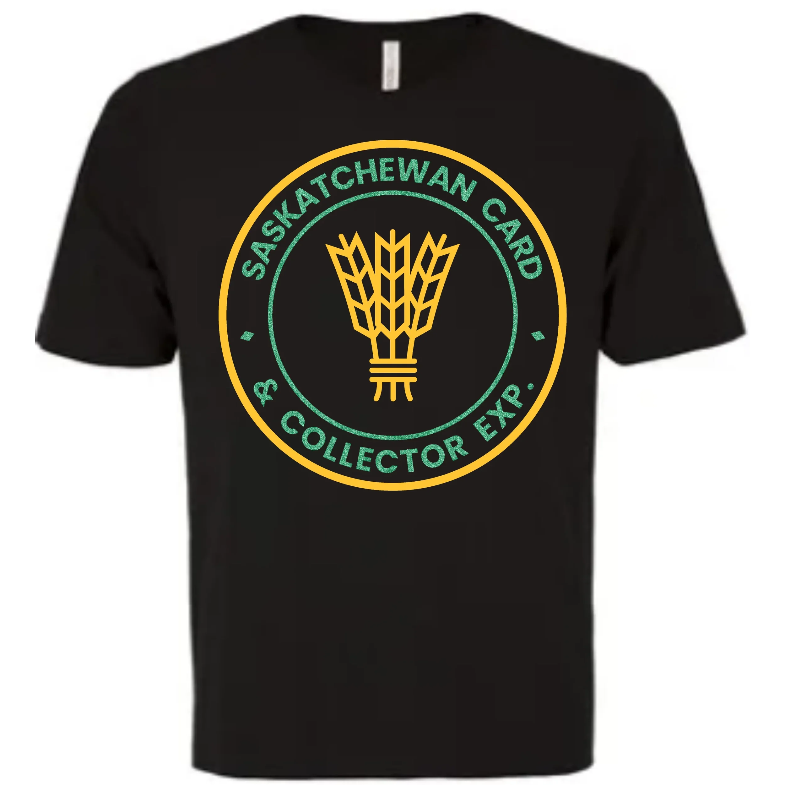 SCCE Black T-shirt with Logo and Wheat sheathes