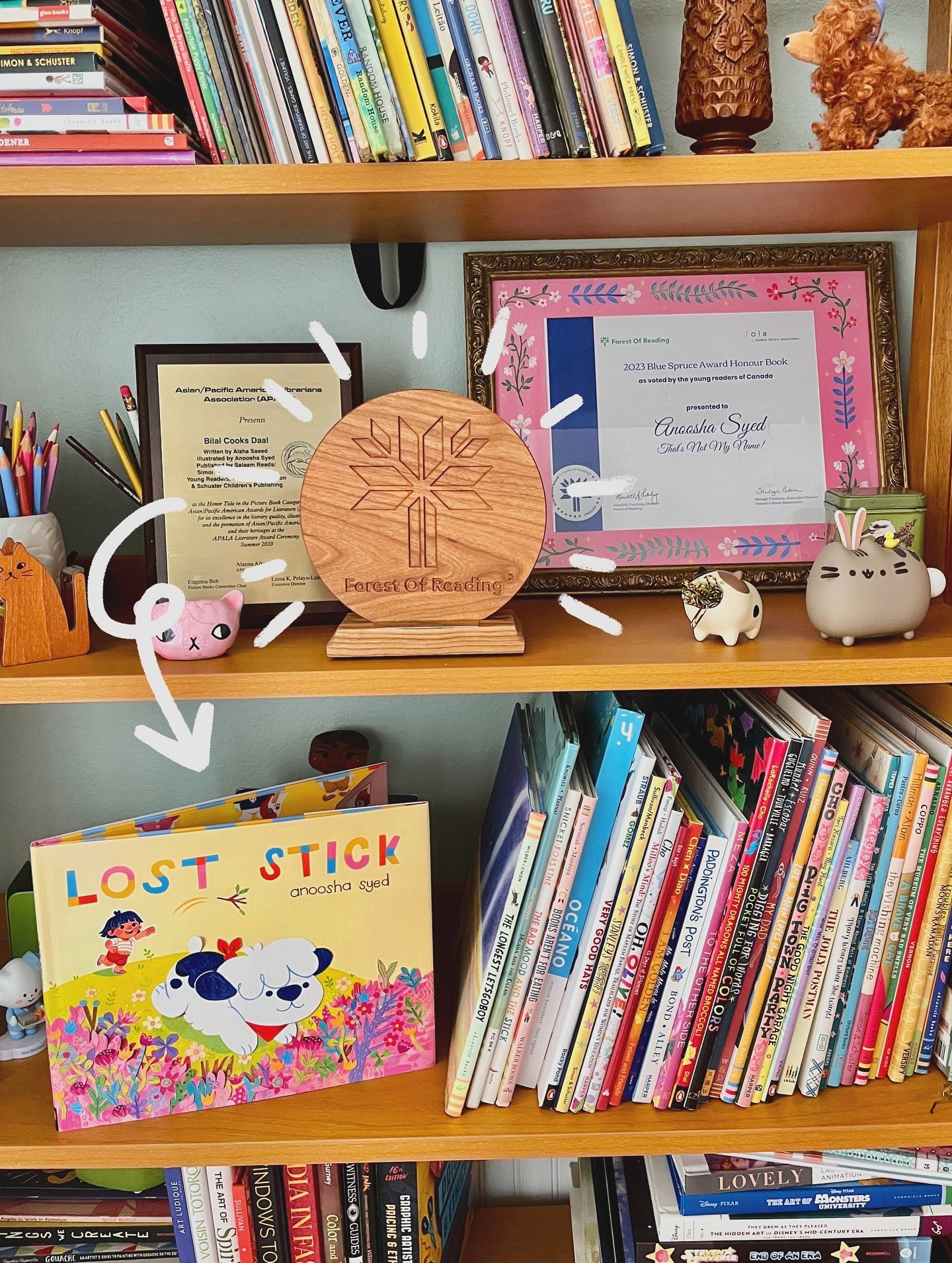 I can&rsquo;t believe my book LOST STICK won the Blue Spruce award!!!! 😭&hearts;️

The #forestofreading2025 is such an incredible program and I am so grateful to have been a part of it (twice!!). Being able to connect with teachers, librarians and s