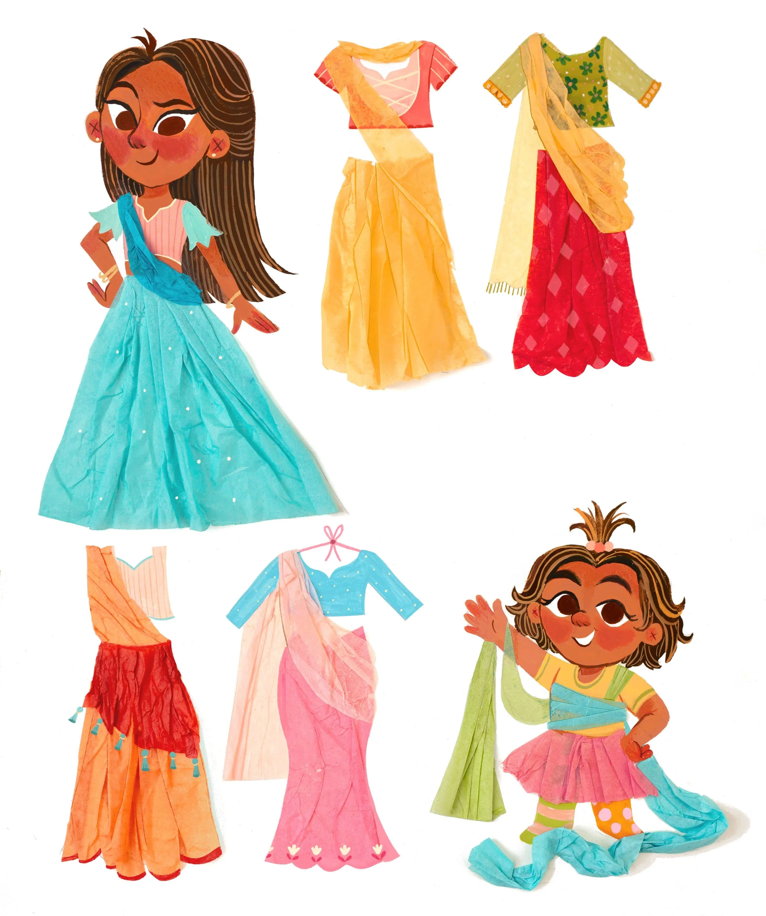 Sari Sisters by Anitha Rao-Robinson | Illustrated by Anoosha Syed ...