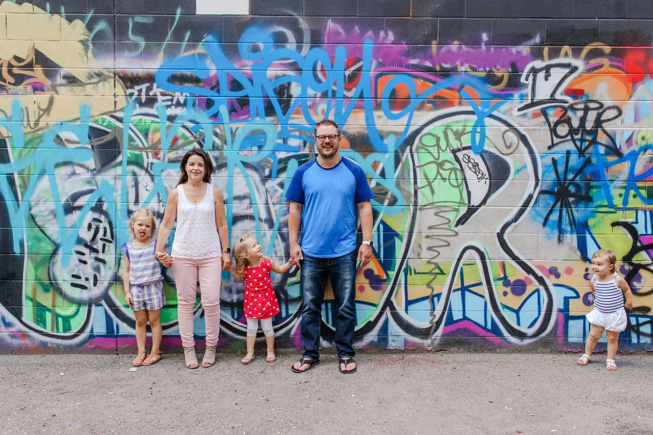 The Holths Downtown | Fargo Family Photographer