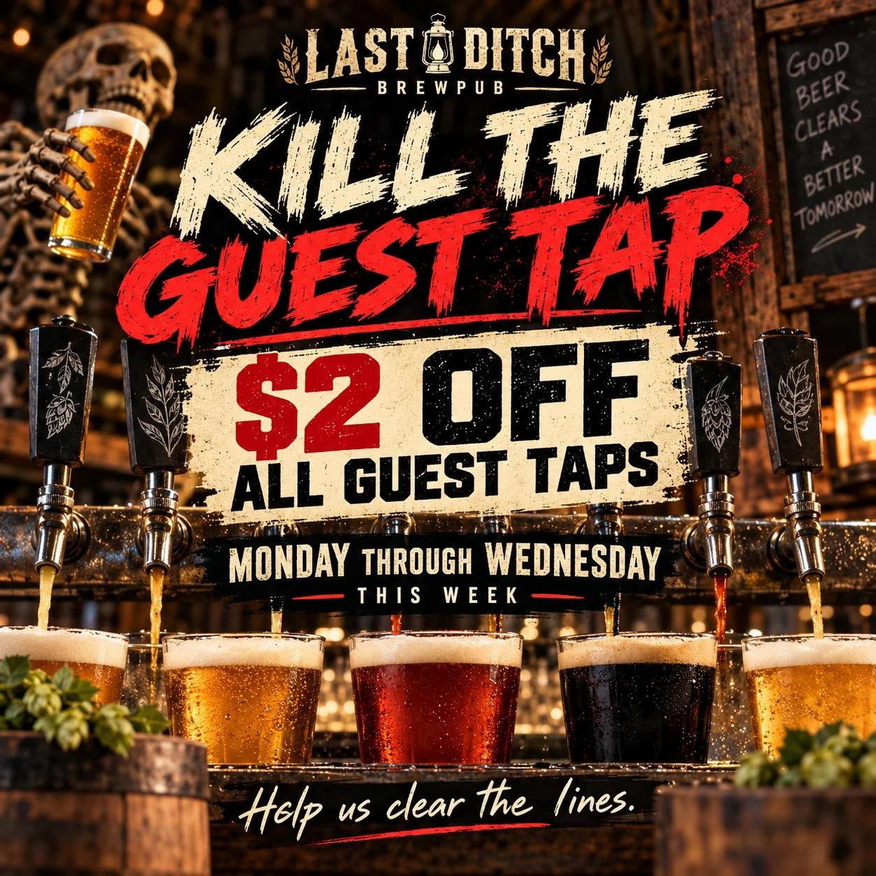 Kill the Guest Keg!! 