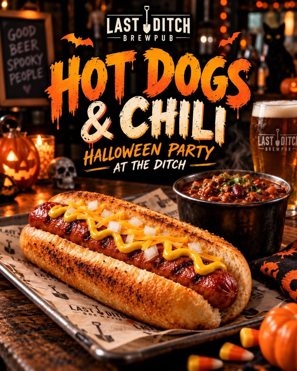 Hot Dogs &amp; Brisket Chilli