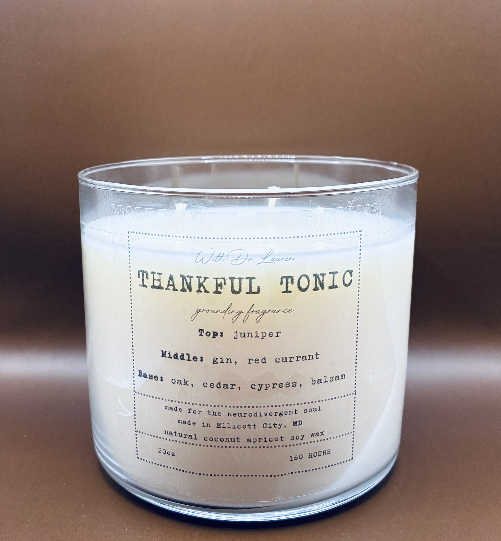 Thankful Tonic 20oz