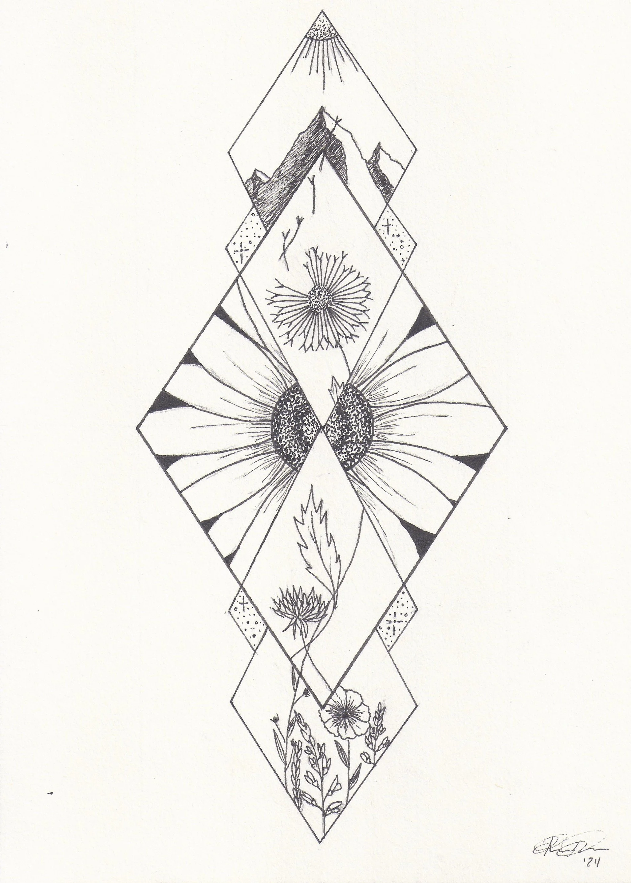 Captured in Diamonds