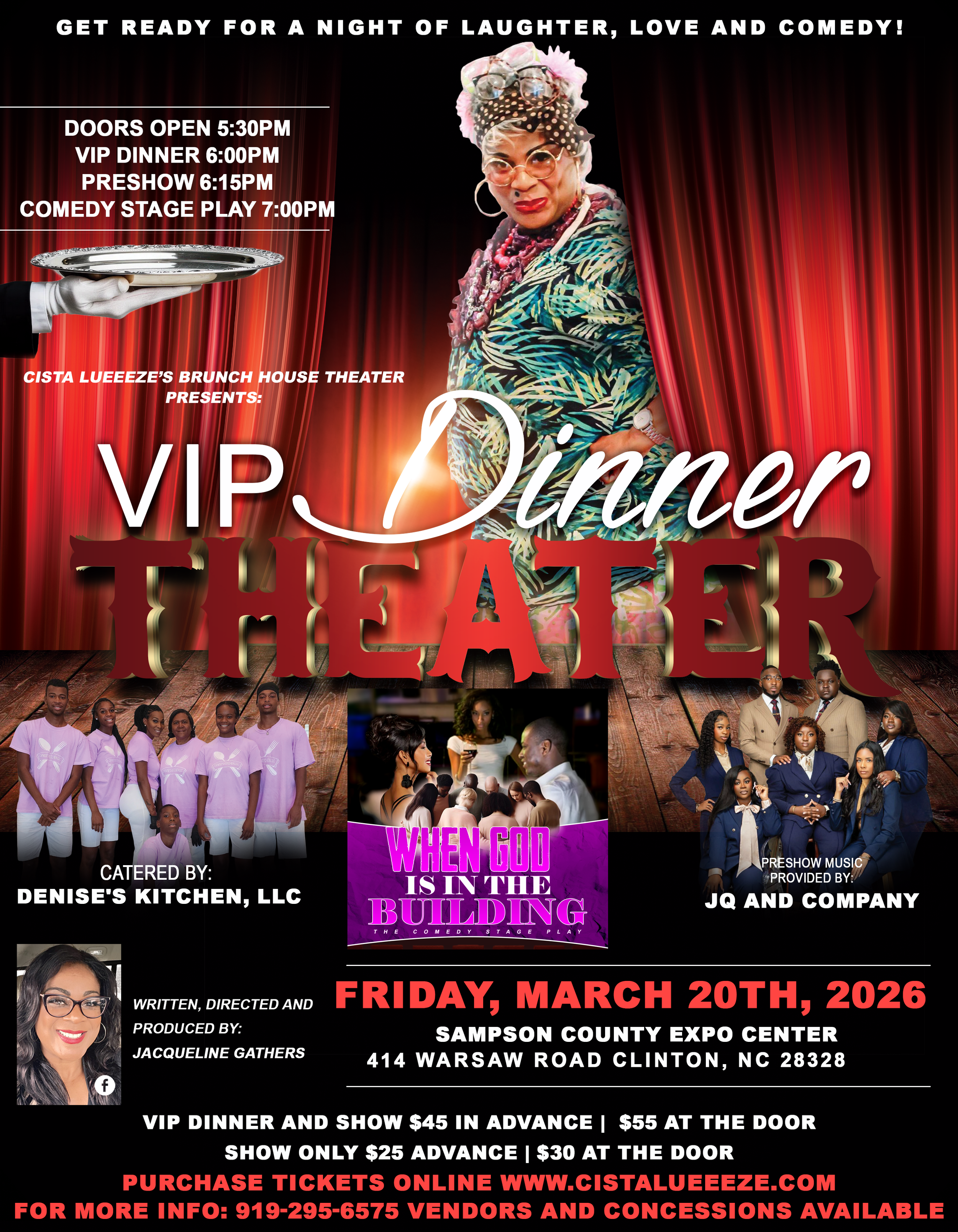 When God Is In The Building | FRIDAY MARCH 20, 2026 @7:00pm