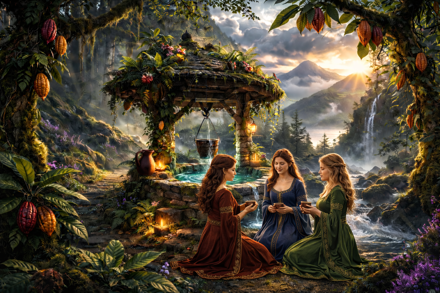 Cacao of the Ancient Waters — Blessing the Well of Healing Within These Walls