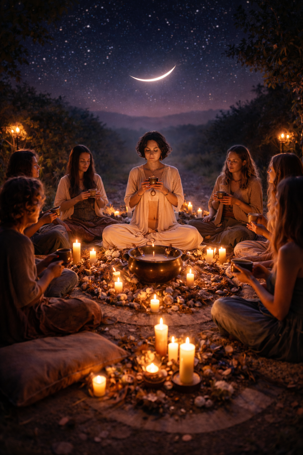 Aries New Moon Cacao Ceremony  Awakening Courage & New Beginnings