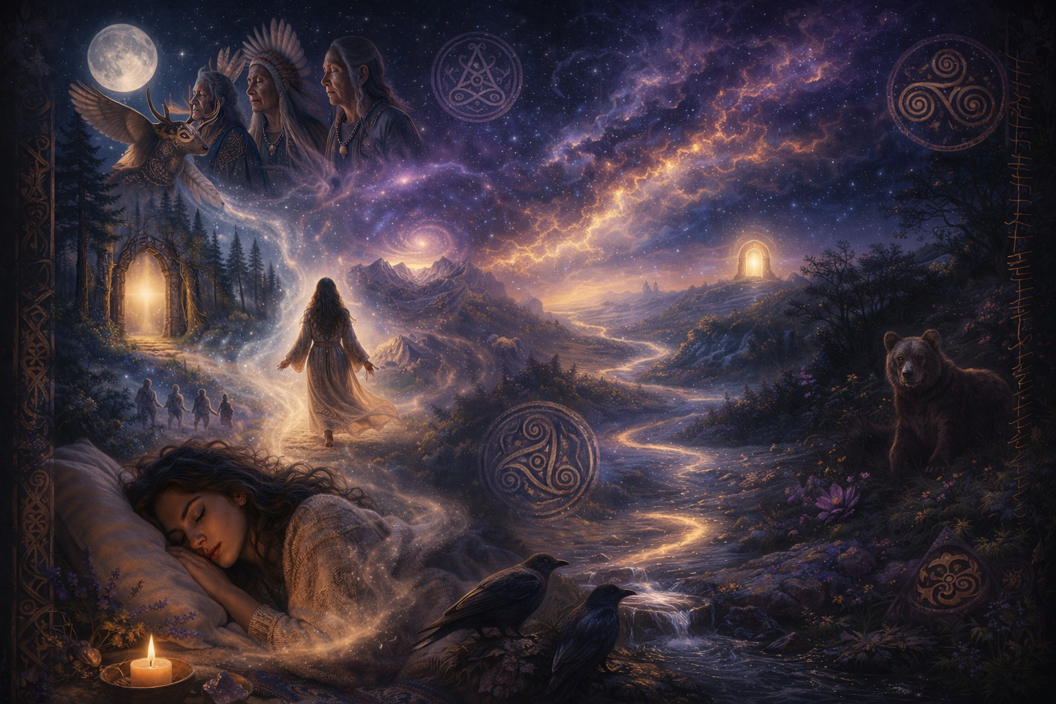 Dream Walking - The Soul’s Journey Between Worlds