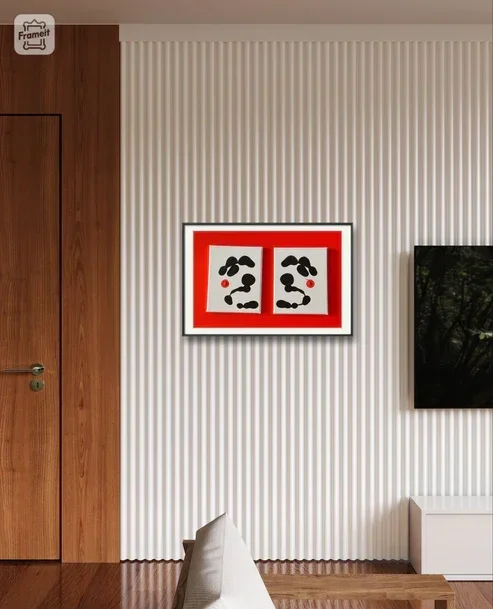 Paine - 16" x 10" - Acrylic on two canvases.