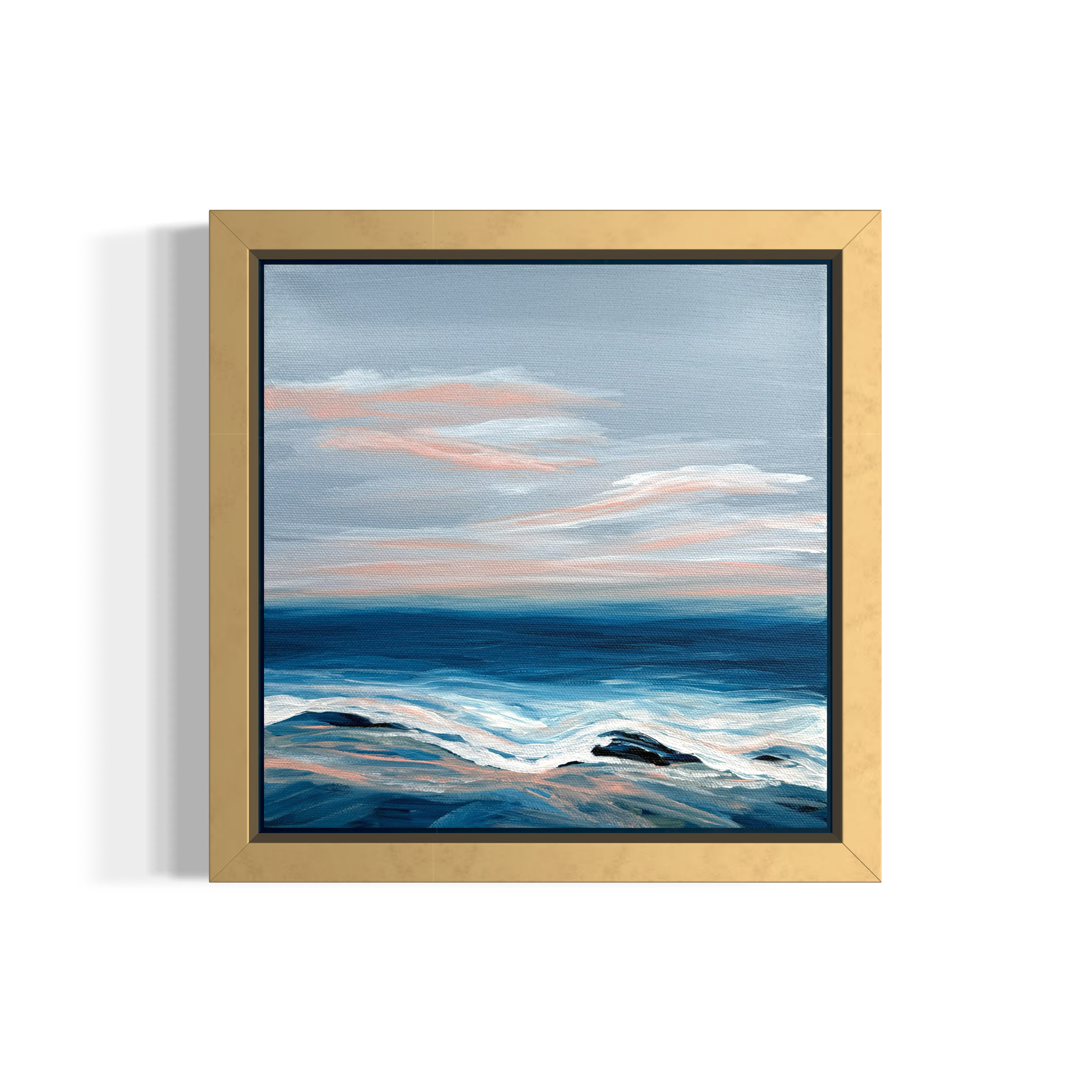 "Return," Acrylic on Canvas, 10"x10"